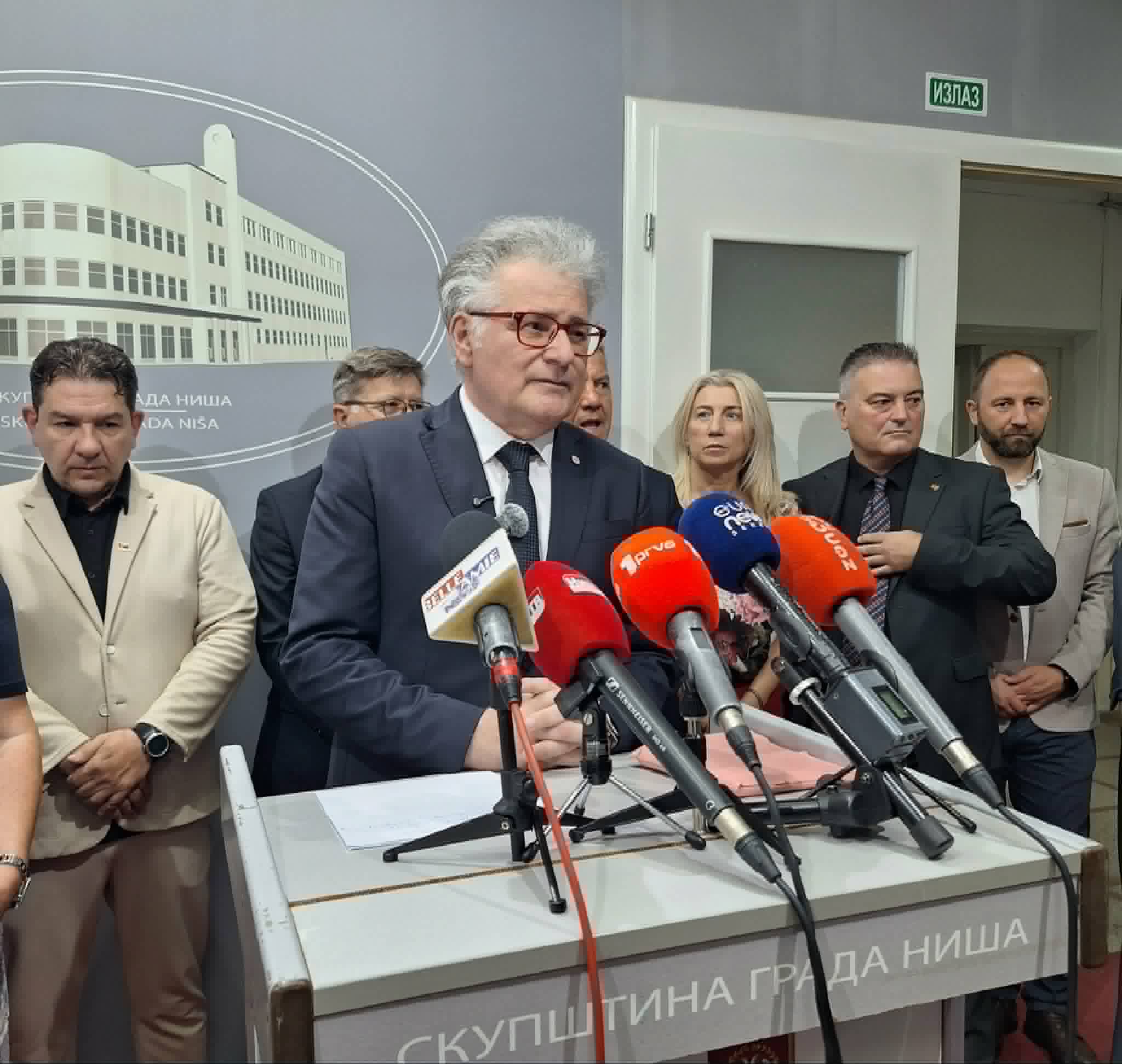 sednica grada Niš dragan milić