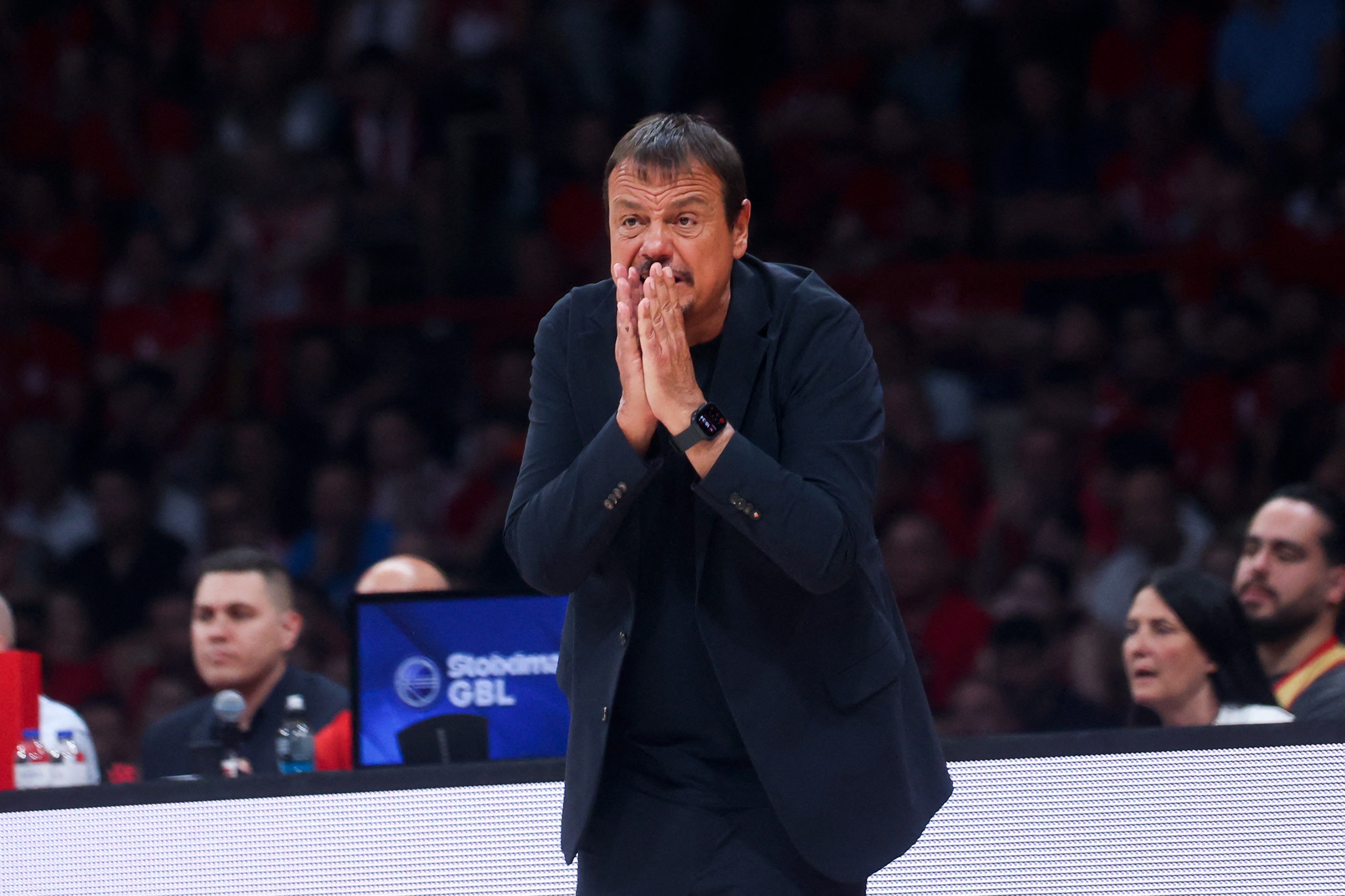 PIRAEUS, GREECE - JUNE 13: Head Coach of Panathinaikos Ergin Ataman