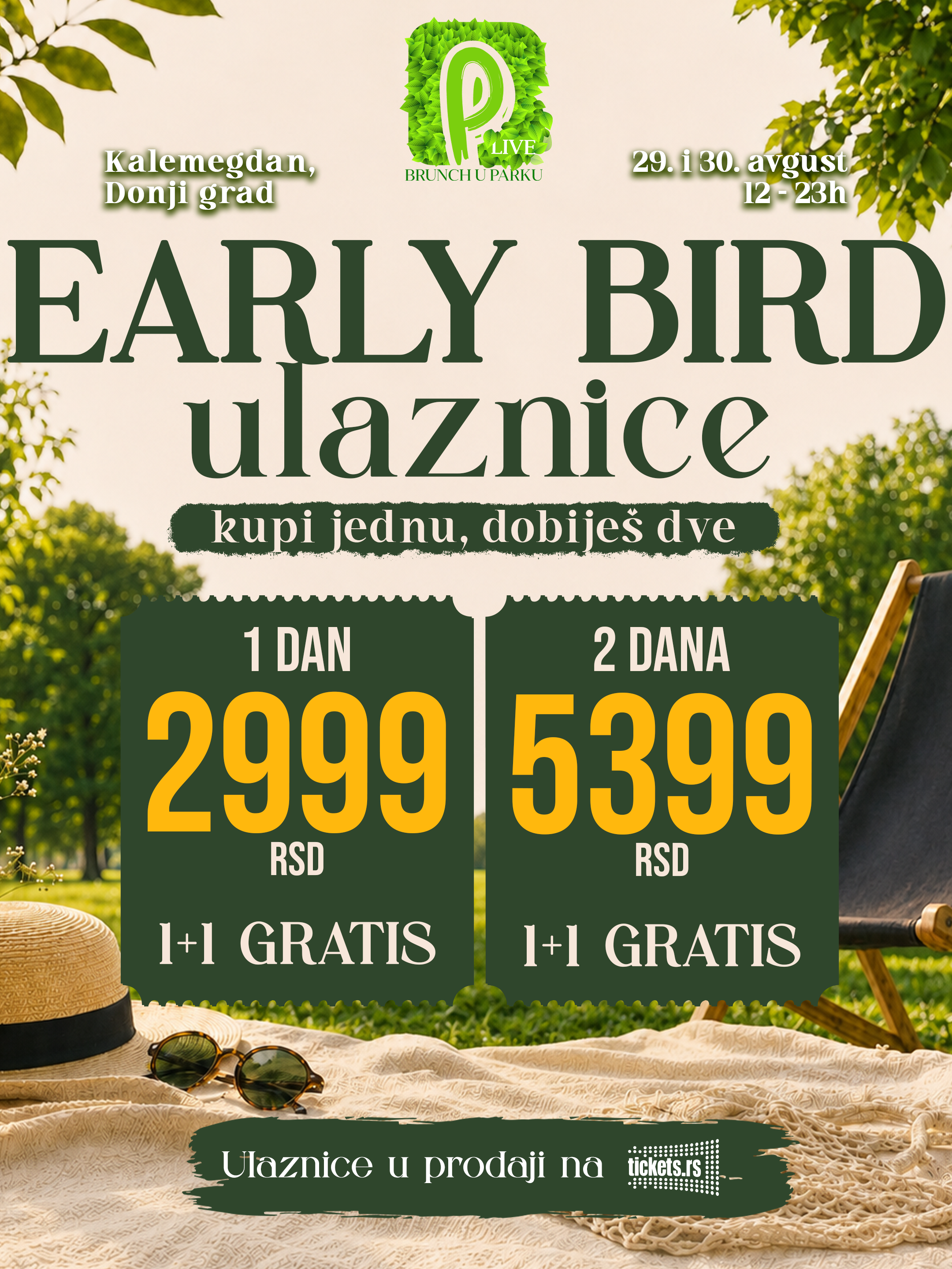 1+1.png Brunch u parku LIVE // Kalemegdan