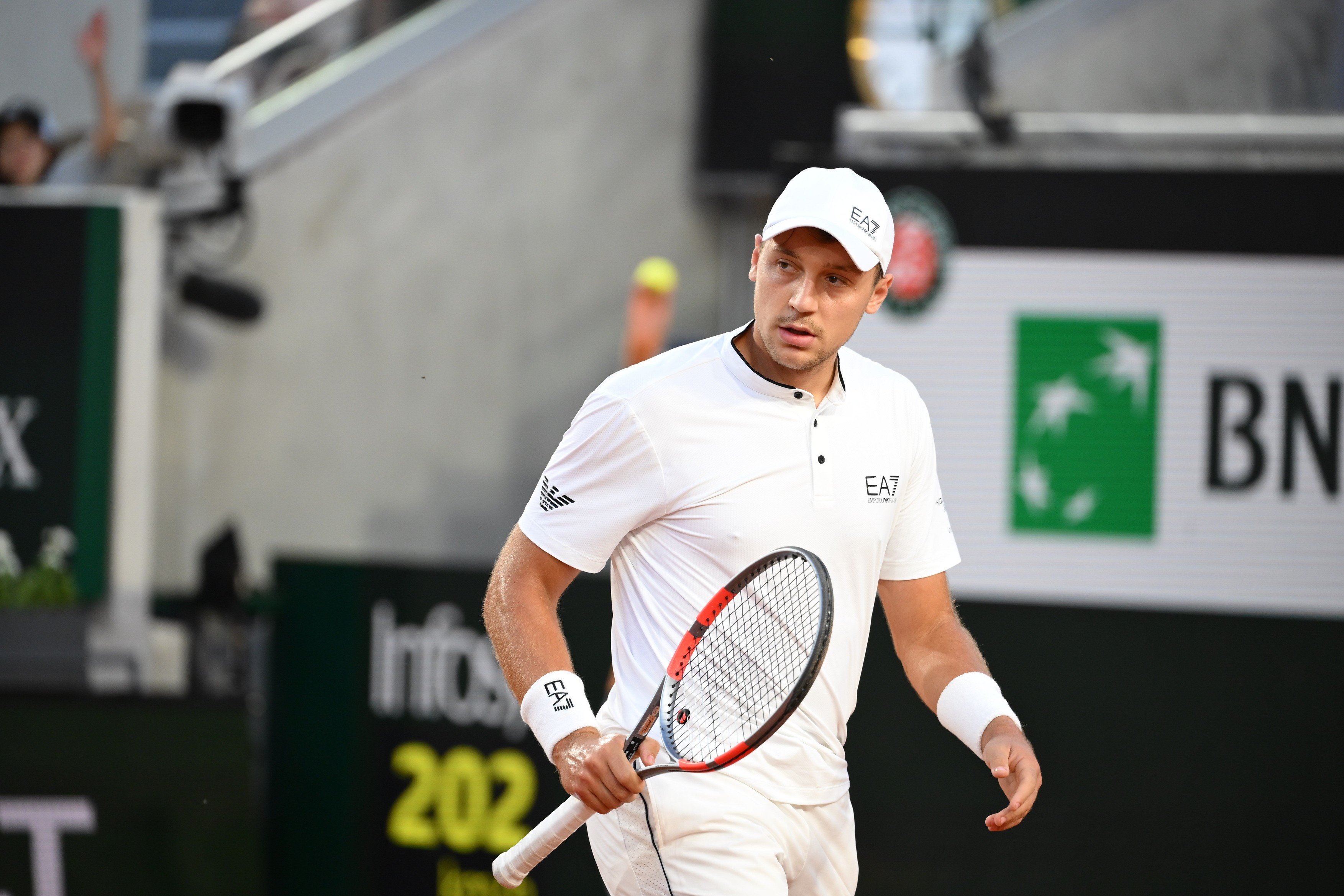 Hamad Medjedovic (SRB) during his second round