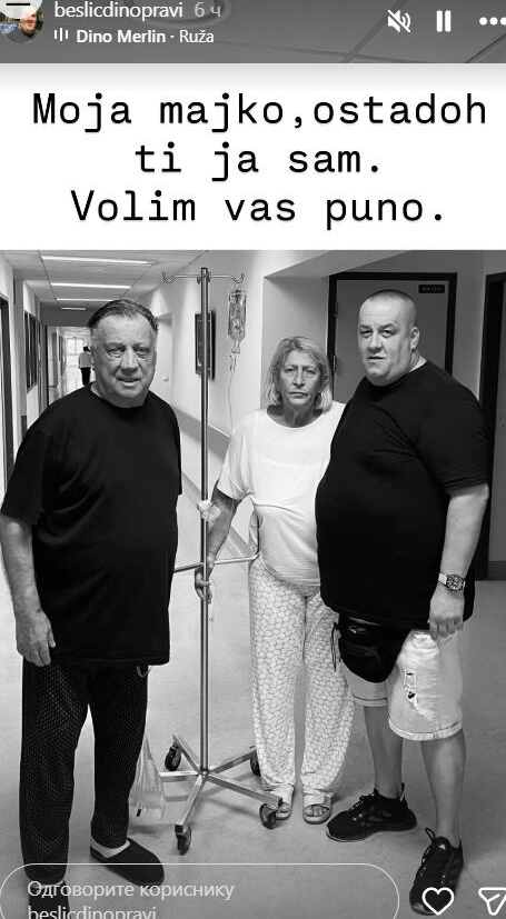 Foto: Printskrin Instagram beslicdinopravi / Dino Bešlić, Halid Bešlić, Sejda Bešlić