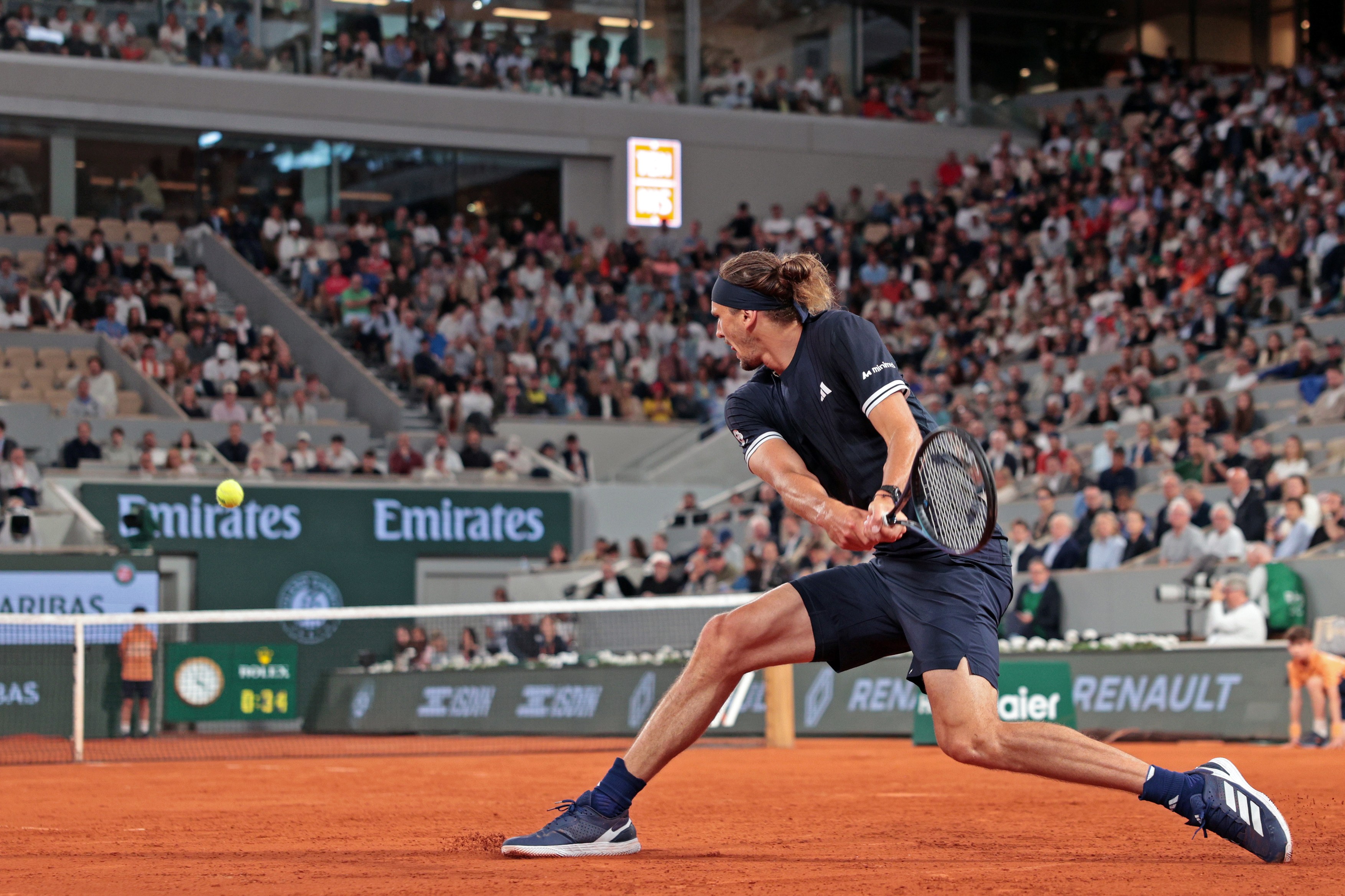 Aleksander Zverev protiv Rafaela Hodara na Rolan Garosu 2026.