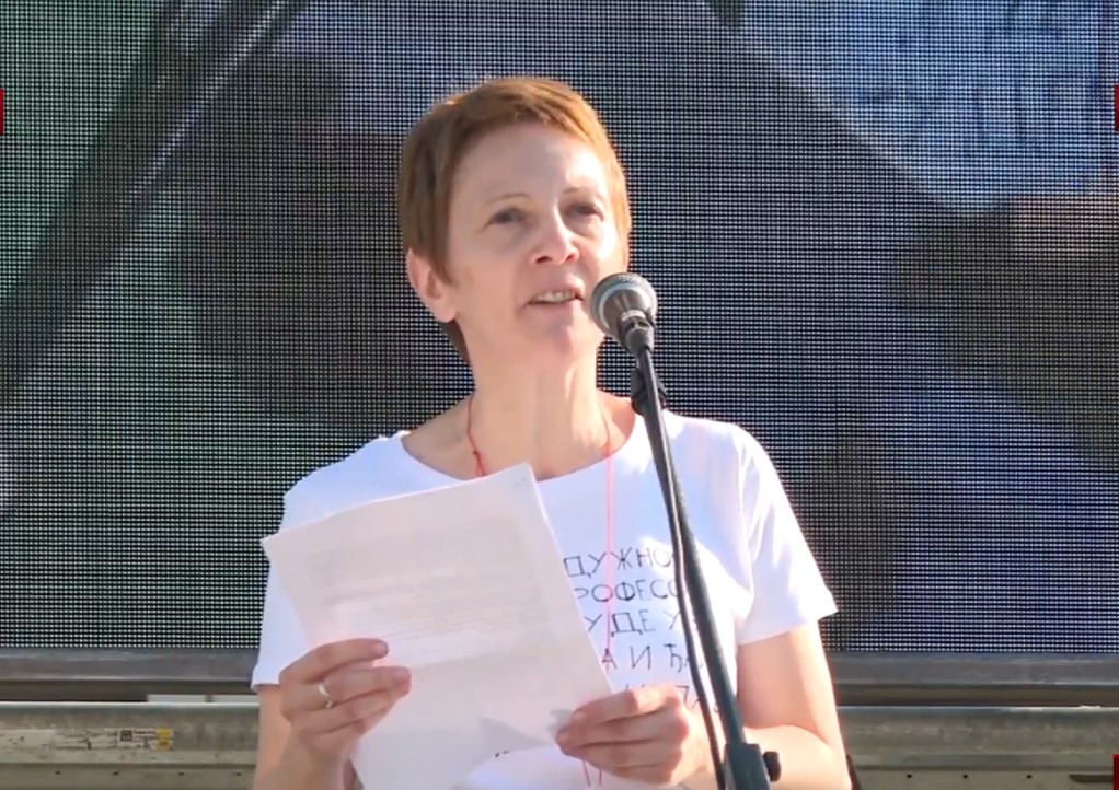 Novi Sad studentski protest, Smiljana Milinkov