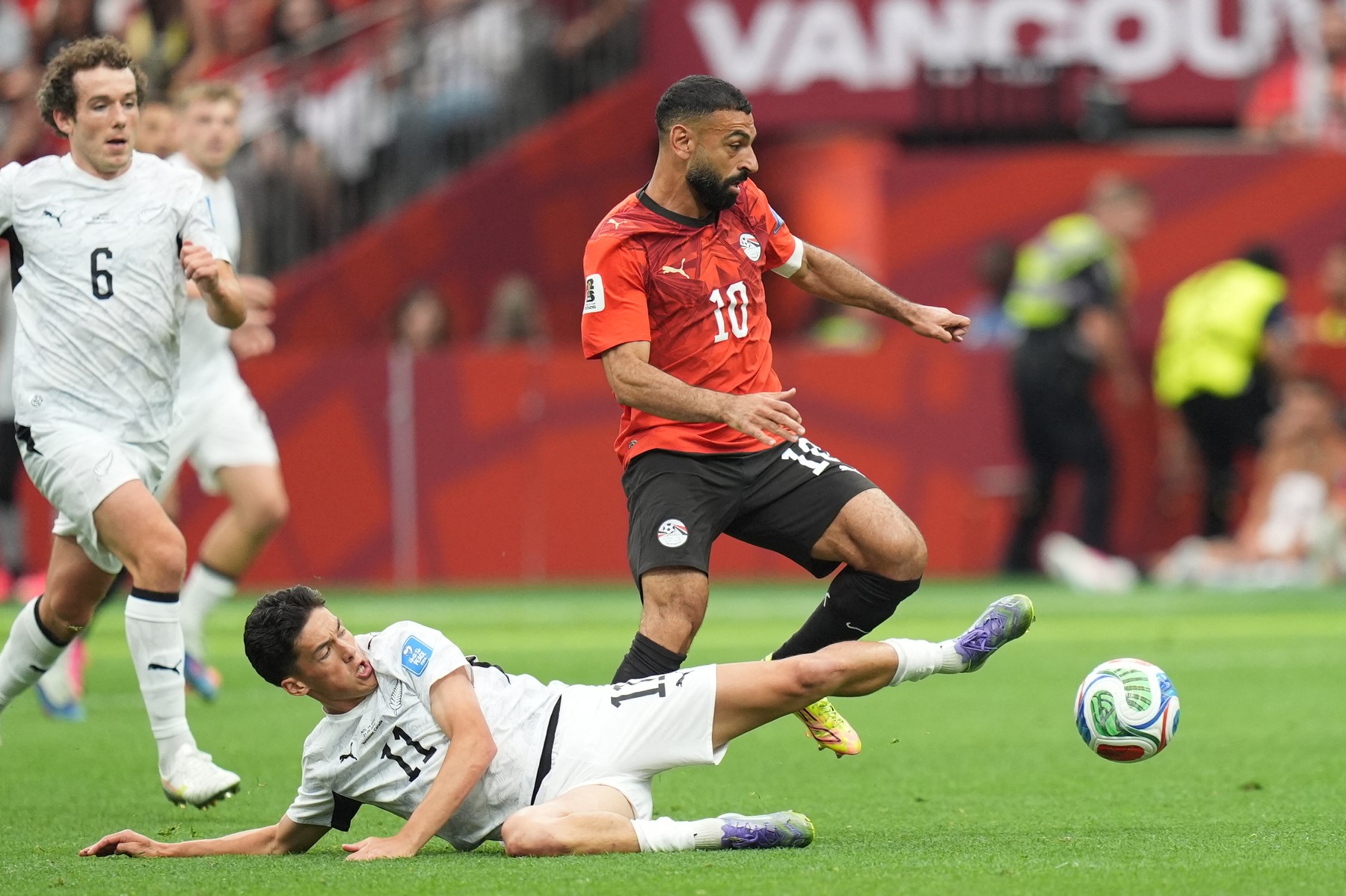 VANCOUVER, CANADA - JUNE 21: Mohamed Salah (10)