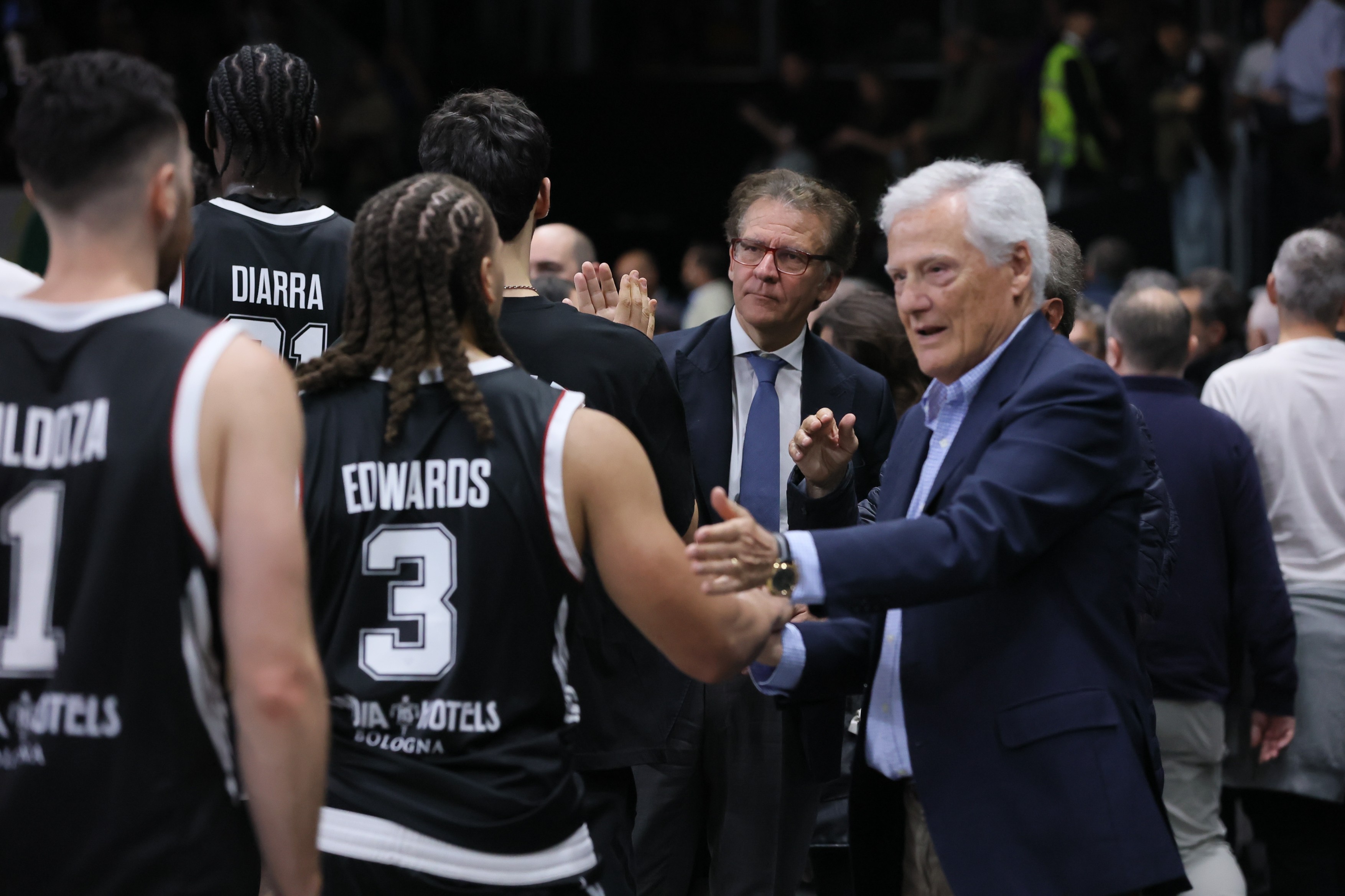 Massimo Zanetti president Virtus Olidata Bologna BASKETBALL