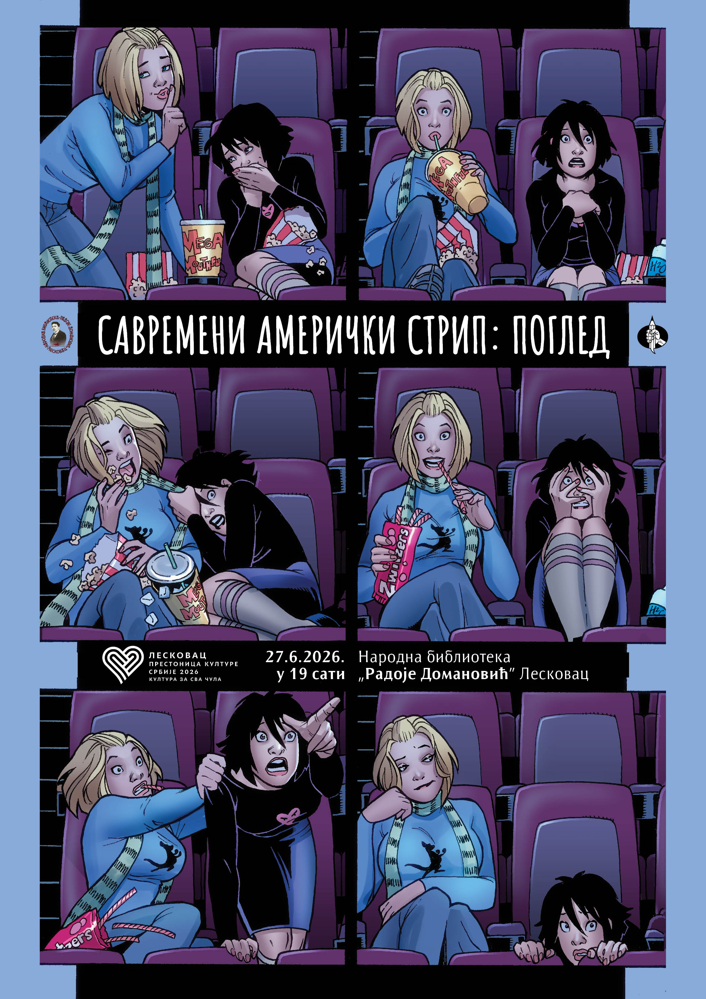 web SAVREMENI AMERICKI STRIP.jpg   Najava Balakanske smotre stripa