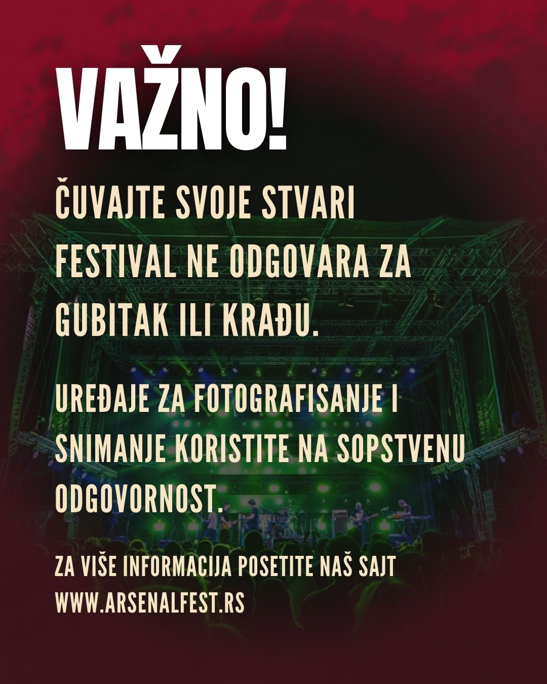 11.jpg DANAS POČINJE 16. ARSENAL FEST