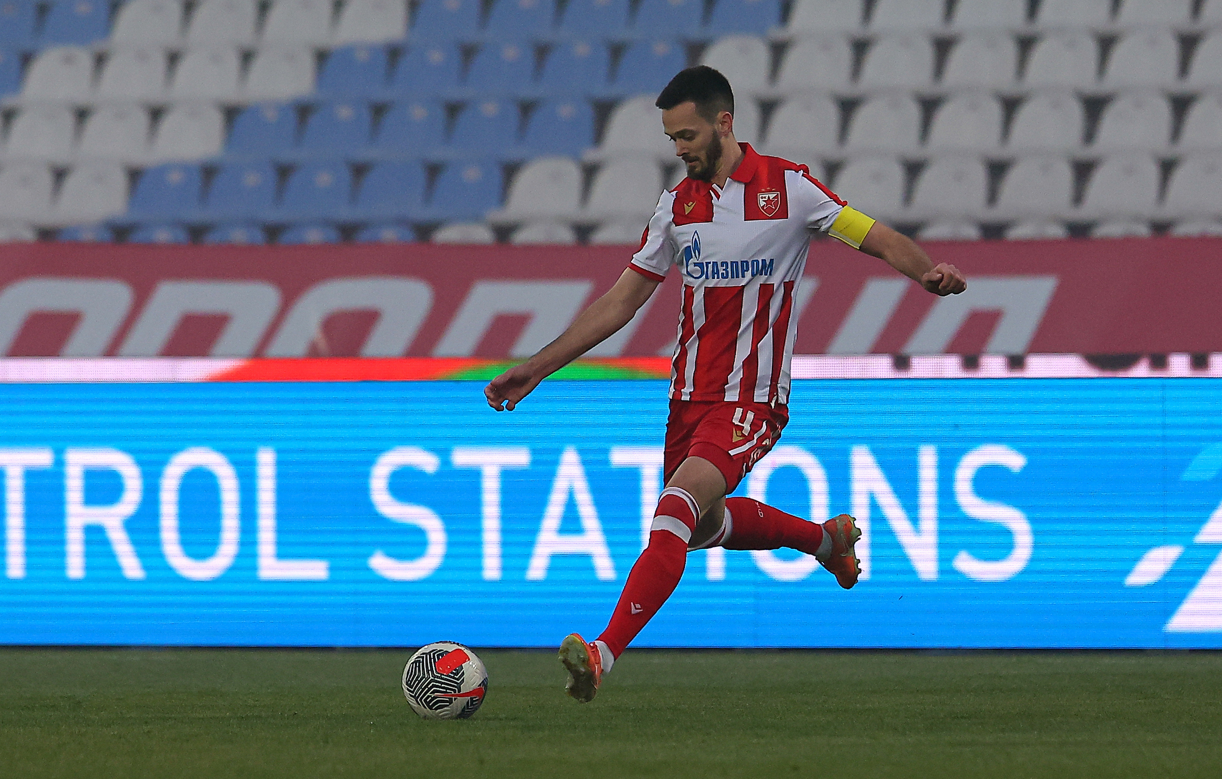 Mirko Ivanic of Crvena Zvezda
