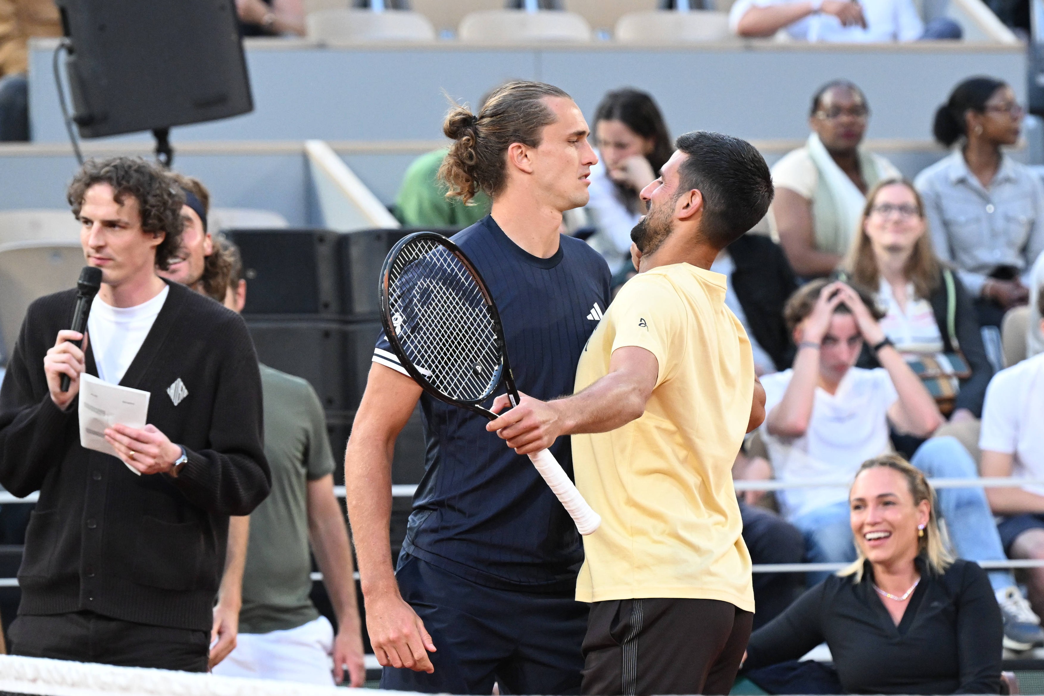 Aleksandar Zverev i Novak Đoković