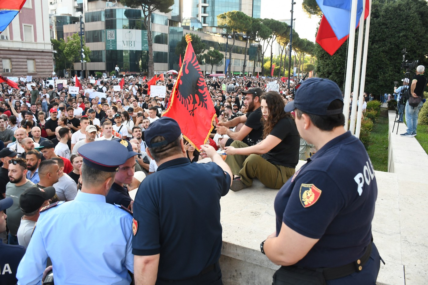 Albanija protesti u Tirani