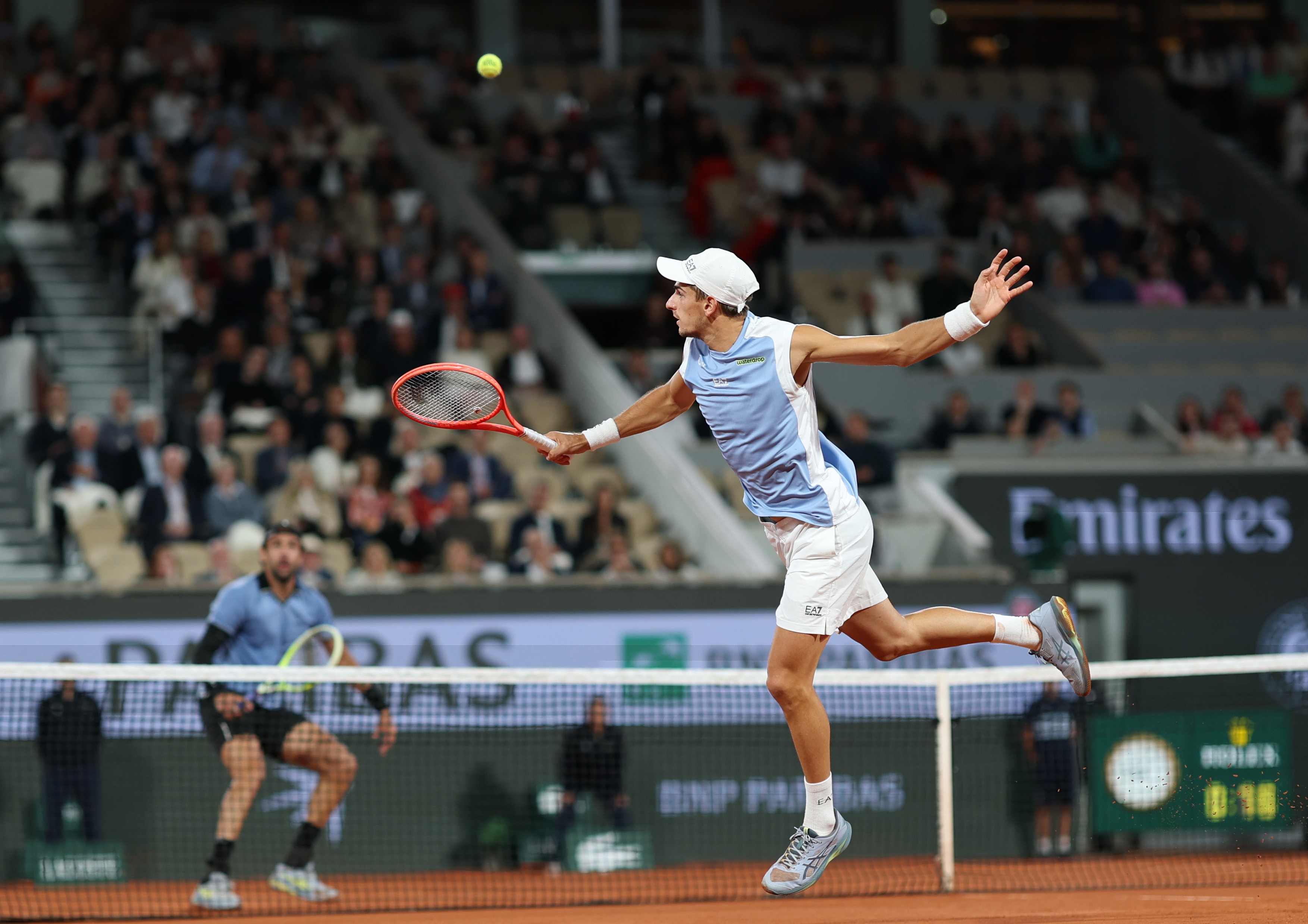 MATTEO ARNALDI of Italy during the match against M. Berrettini