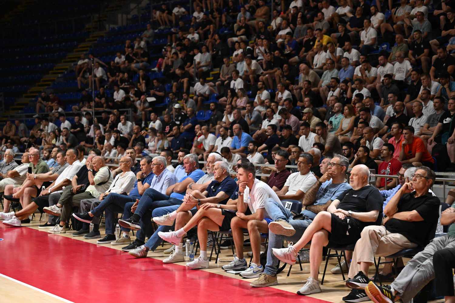 Kosarkaska klinika Udruzenja trenera Srbije UKTS u hali Aleksandar Nikolic Pionir, Beograd 27.06.2026. godine Foto: Marko Metlas Kosarka, Srbija, UKTS, Udruzenje kosarkaskih trenera Srbije, Klinika