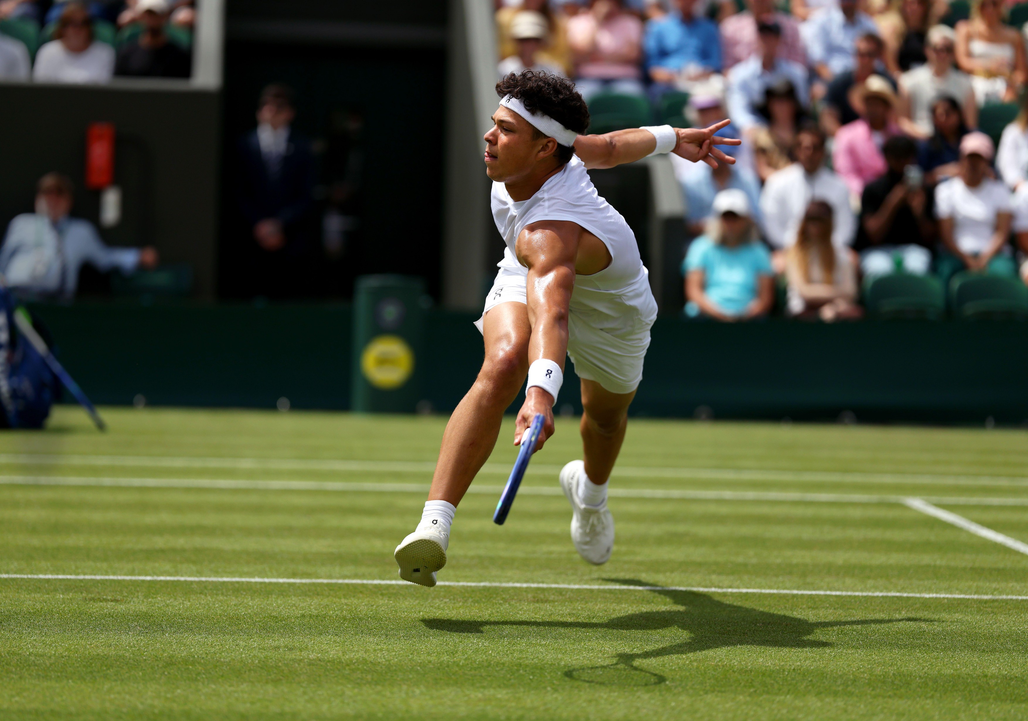 Ben Shelton on Wimbledon