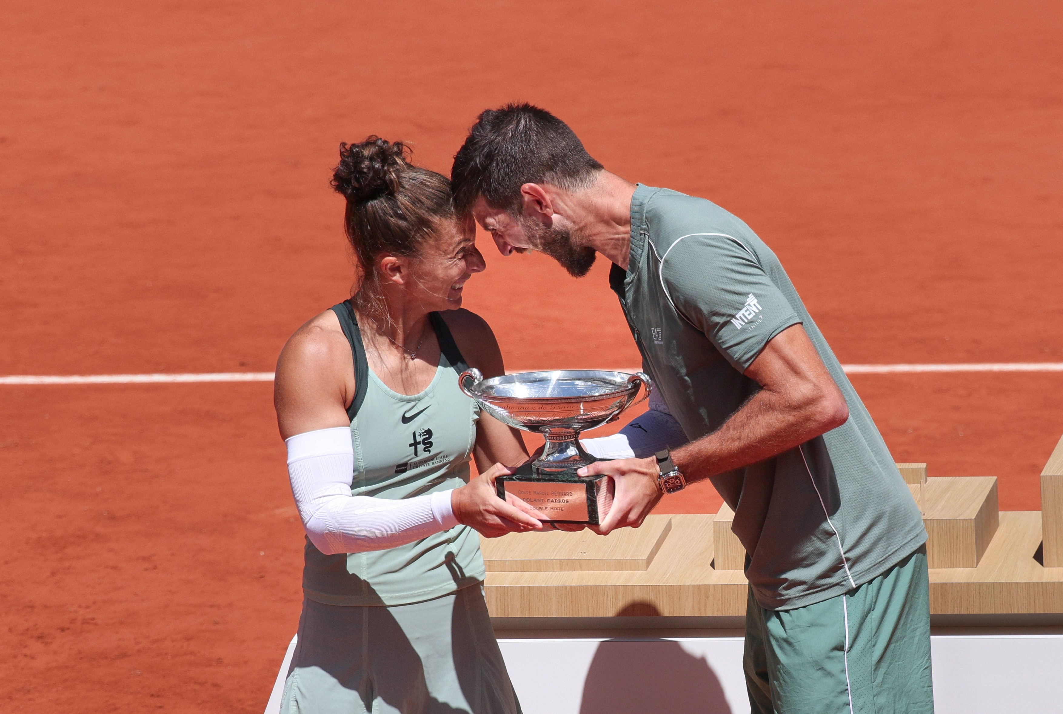 Sieger Sara Errani, Andrea Vavassori, Mixed Doubles, French Open 2026 - Roland Garros - Paris - France