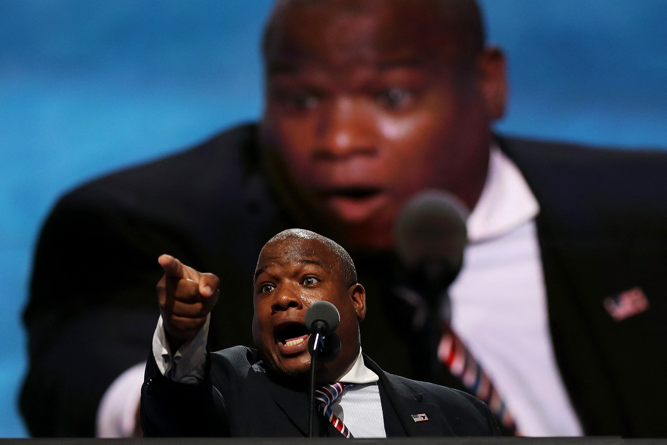 CLEVELAND, OH - JULY 21: Pastor Mark Burns, Co-Founder & CE