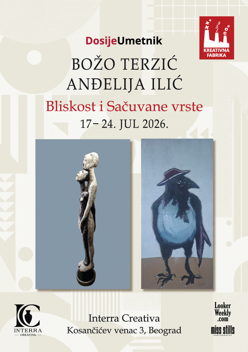 Božo Terzić i Anđelija Ilić, izložba Bliskost i sačuvane vrste