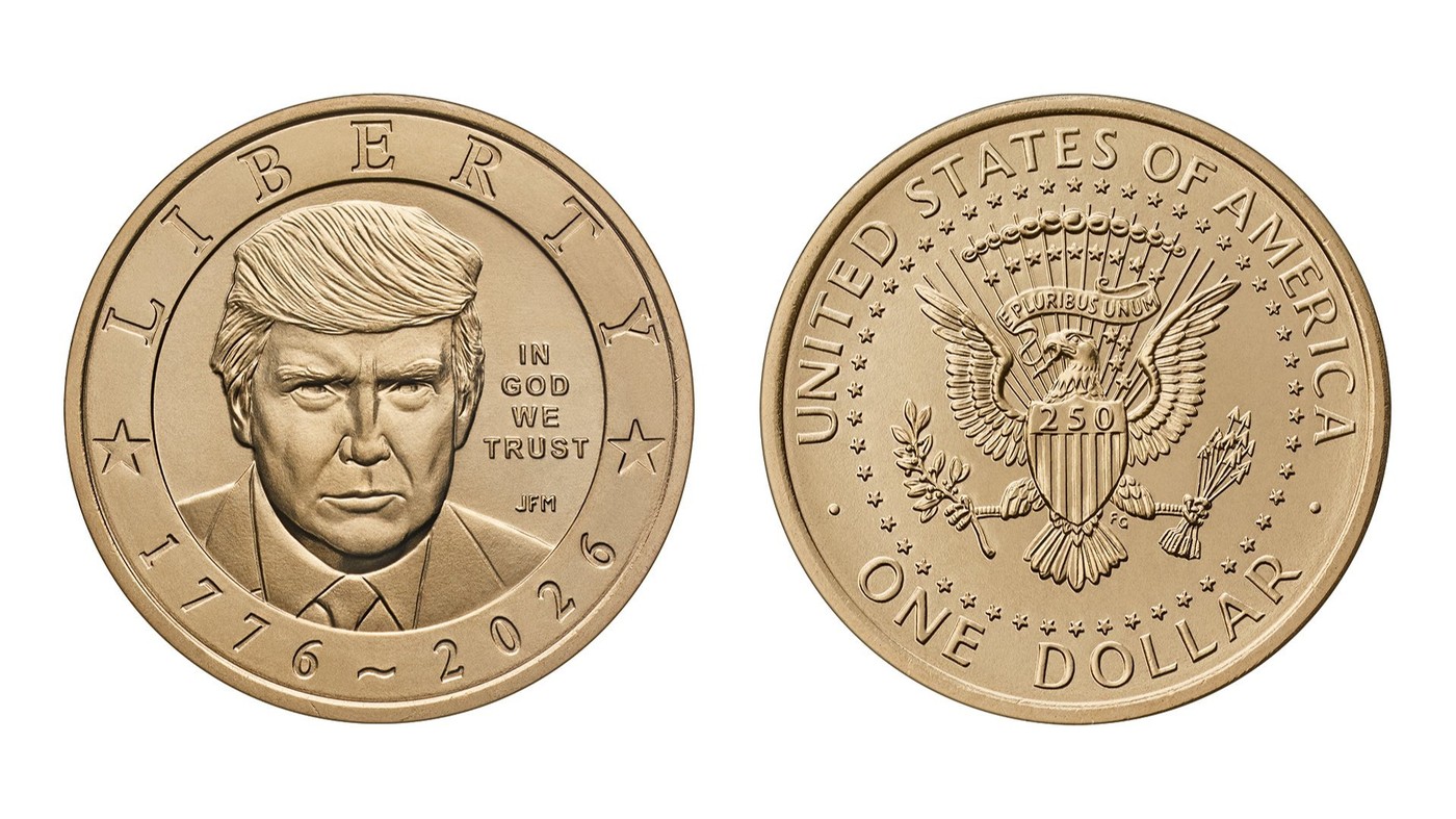 Donald Tramp novčić