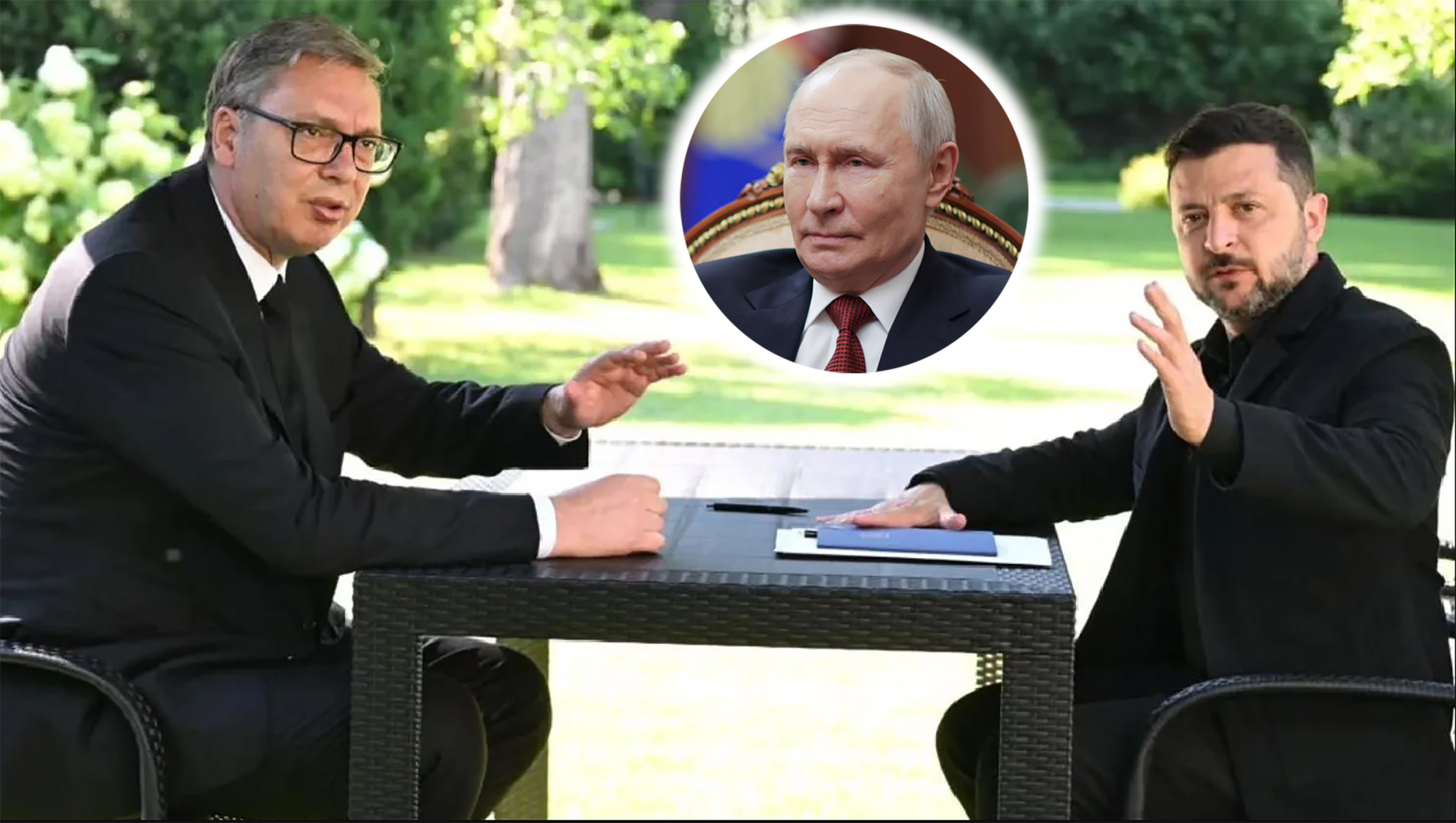Vučić, Zelenski, Putin