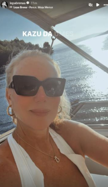 lepa brena jahta