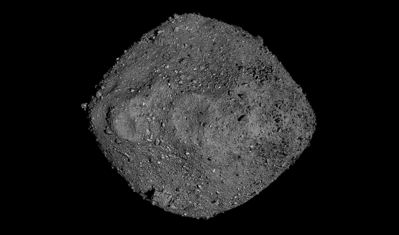 3D model Bennu asteroida