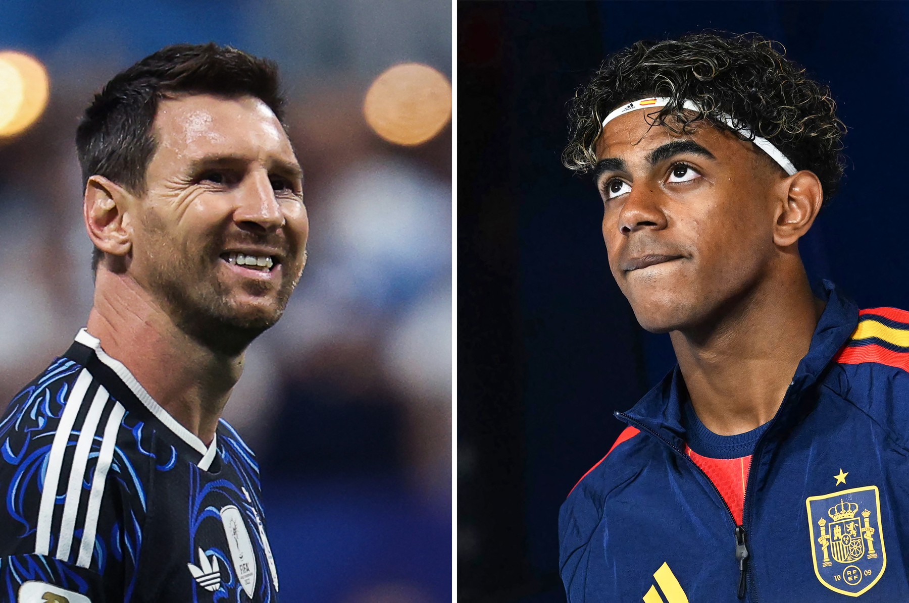 (COMBO) This combination of file photos created on July 16, 2026, shows Argentina'