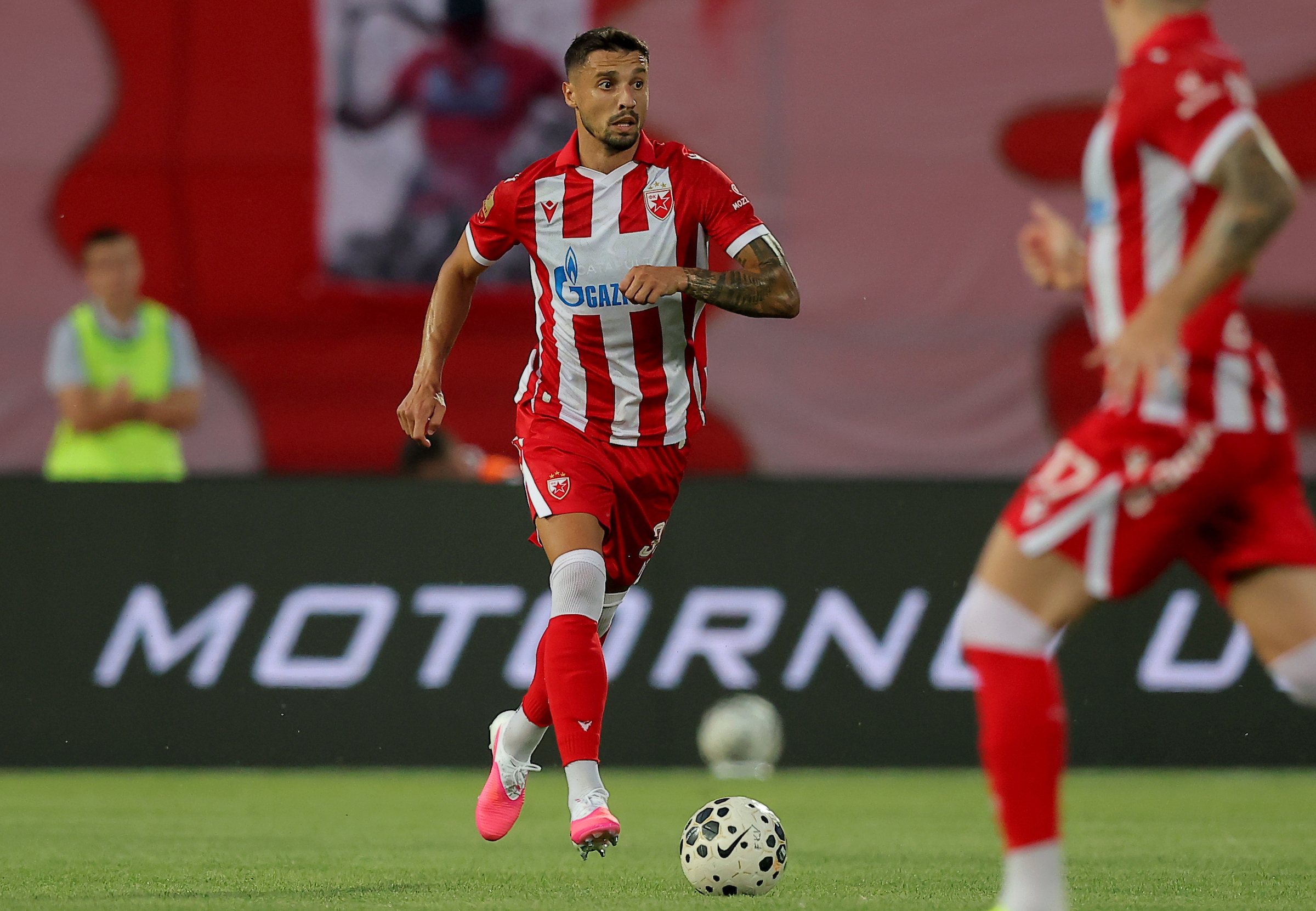 Belgrade, Serbia. 17th July, 2026.  during the Serbian Superleague football match