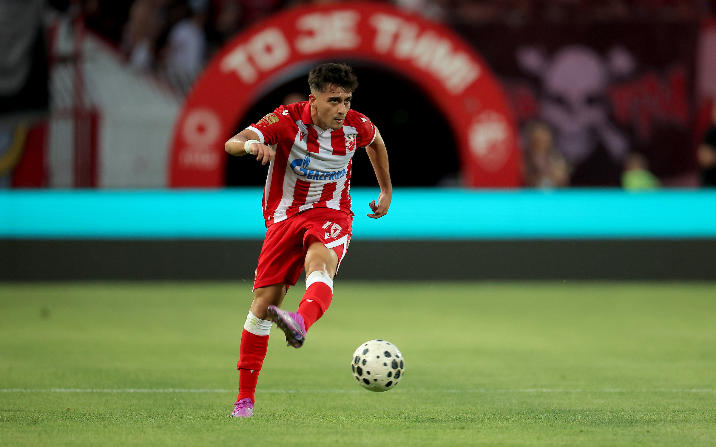 Belgrade, Serbia. 17th July, 2026. Loizos Loizou during the Serbian Superleague