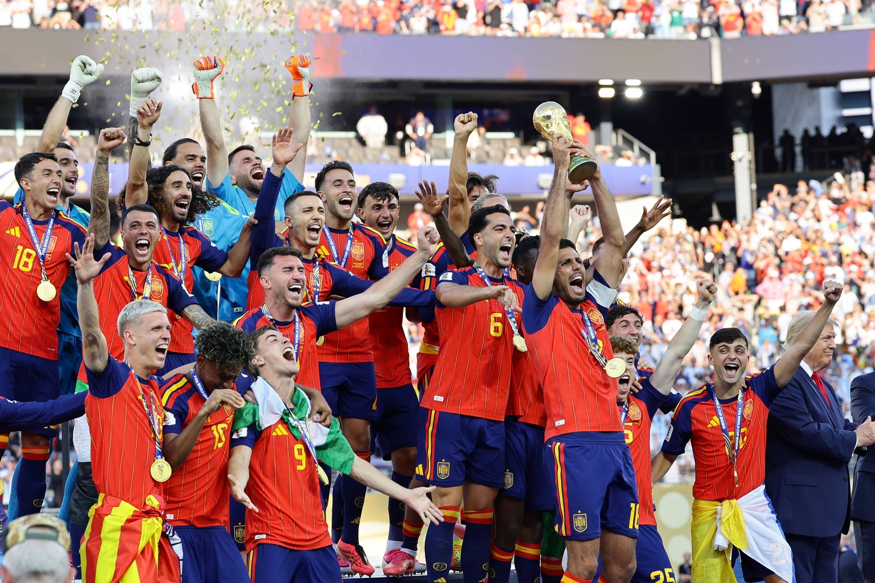 RECORD DATE NOT STATED Spain vs Argentina Final FIFA World Cup, WM,