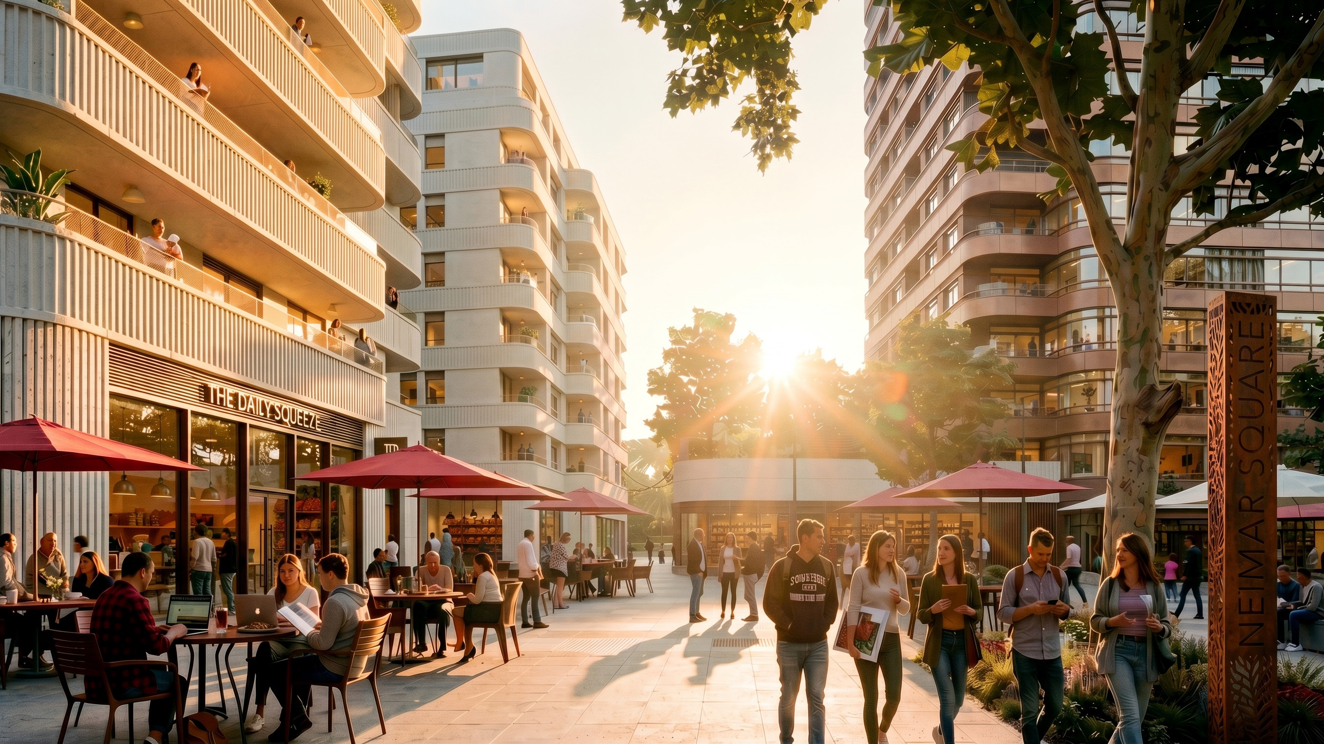 Neimar Riverside PR Neimar Riverside Urbanizam Novi Sad,