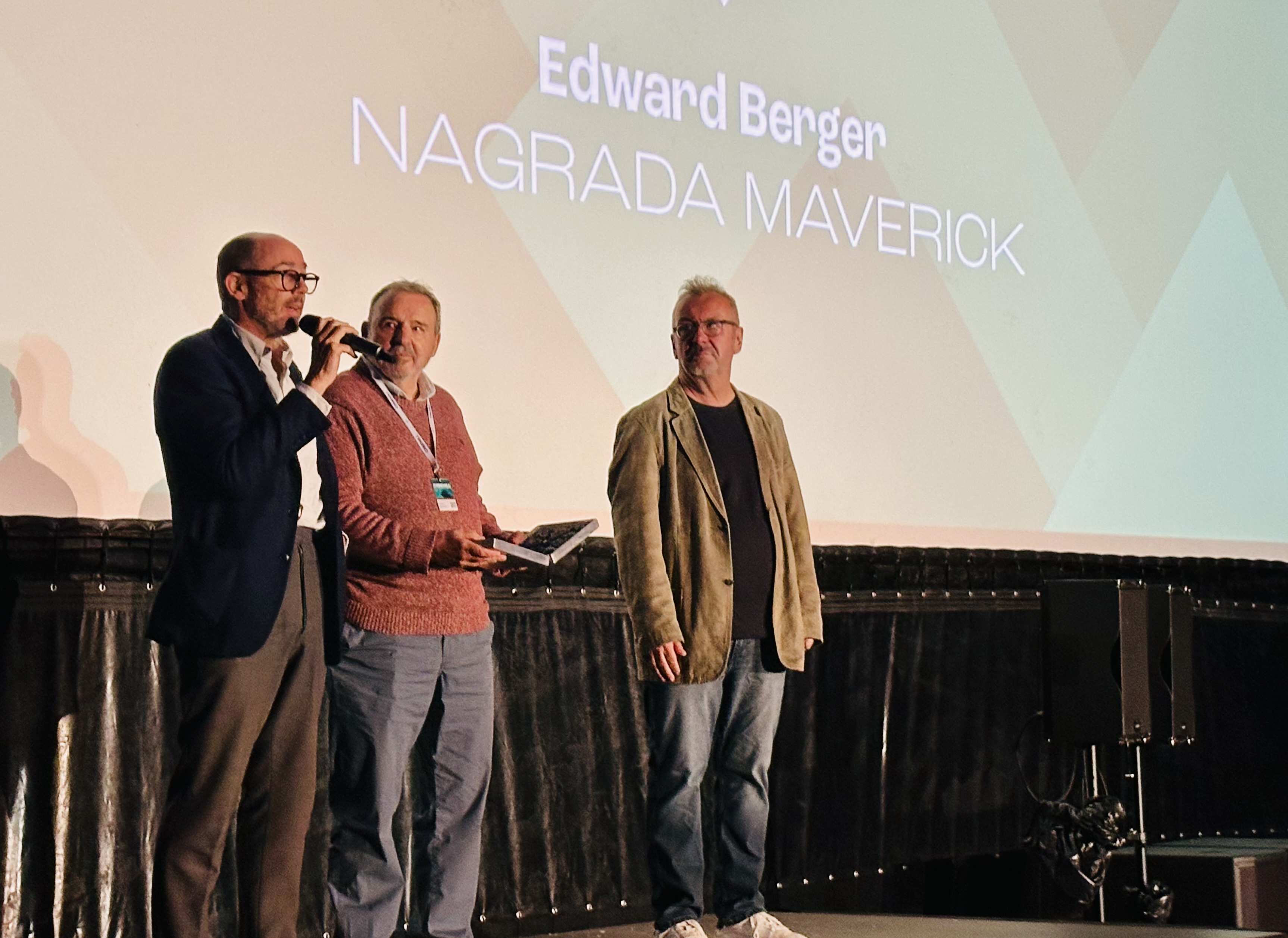 Edvard Berger, Goran Marković i Igor Mirković 1, Cinehill film festival Foto: Monika Husar