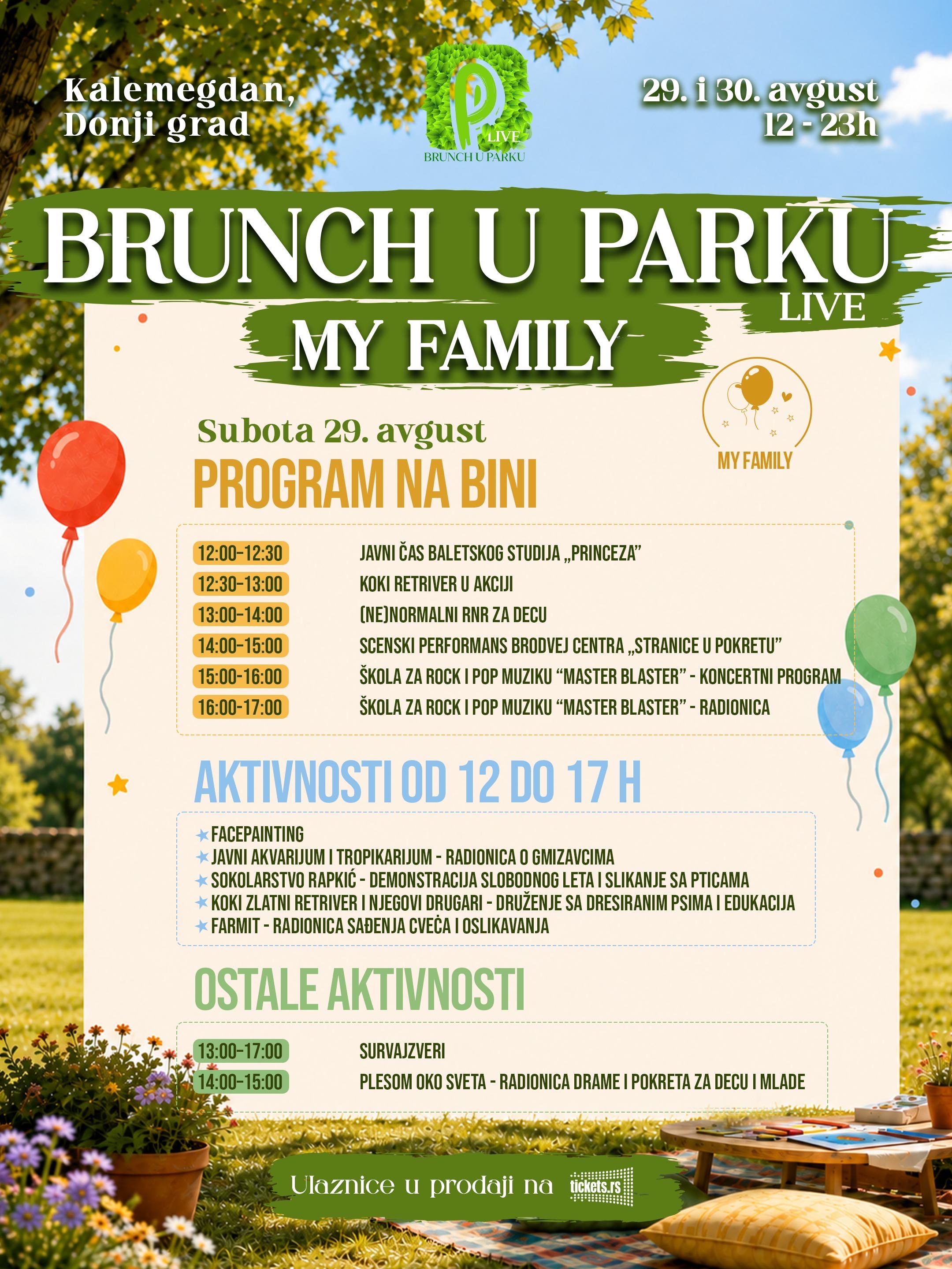 brunch u parku