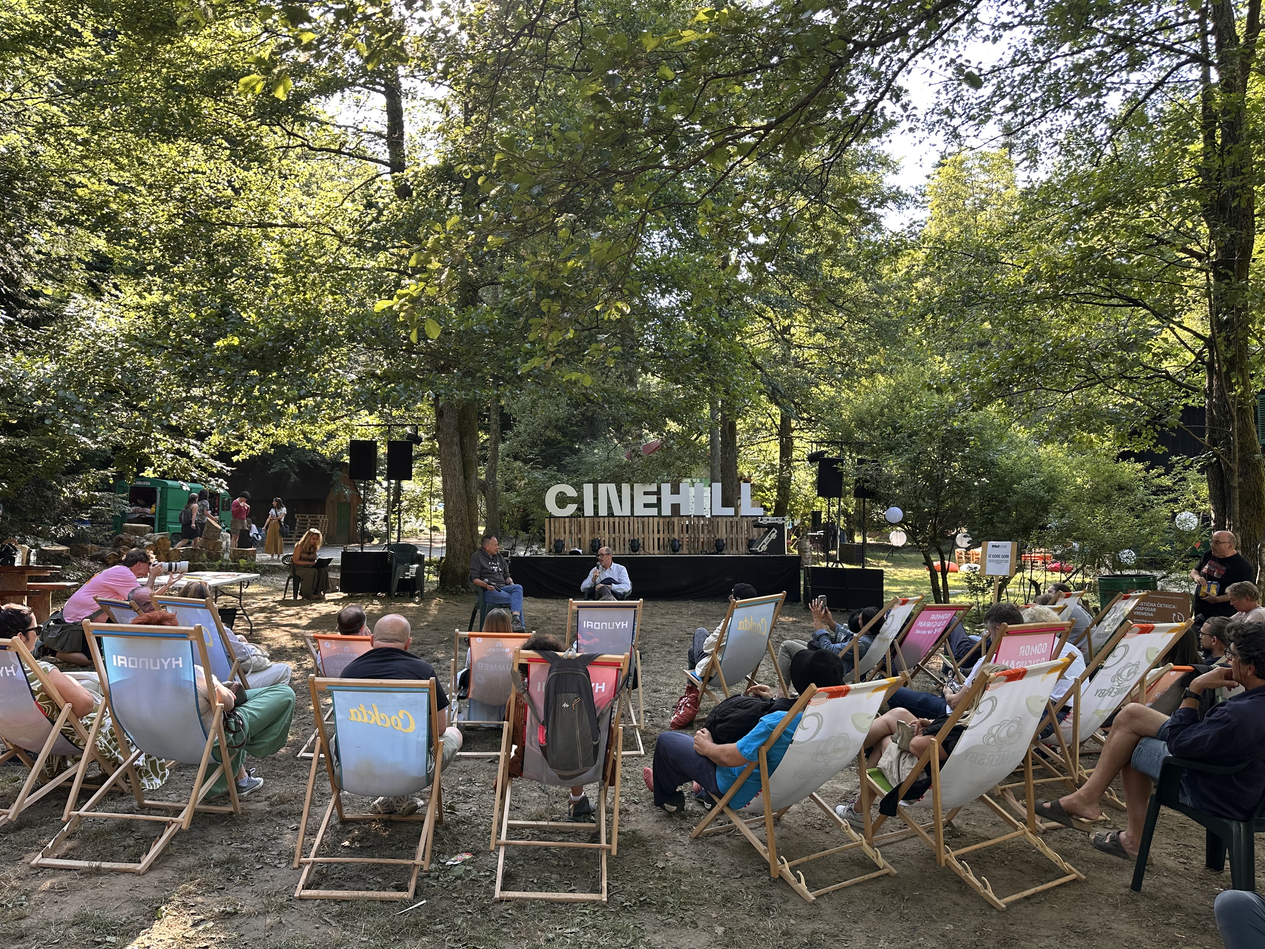Razgovor s Edvardom Bergerom, Cinehill film festival Foto: Monika Husar