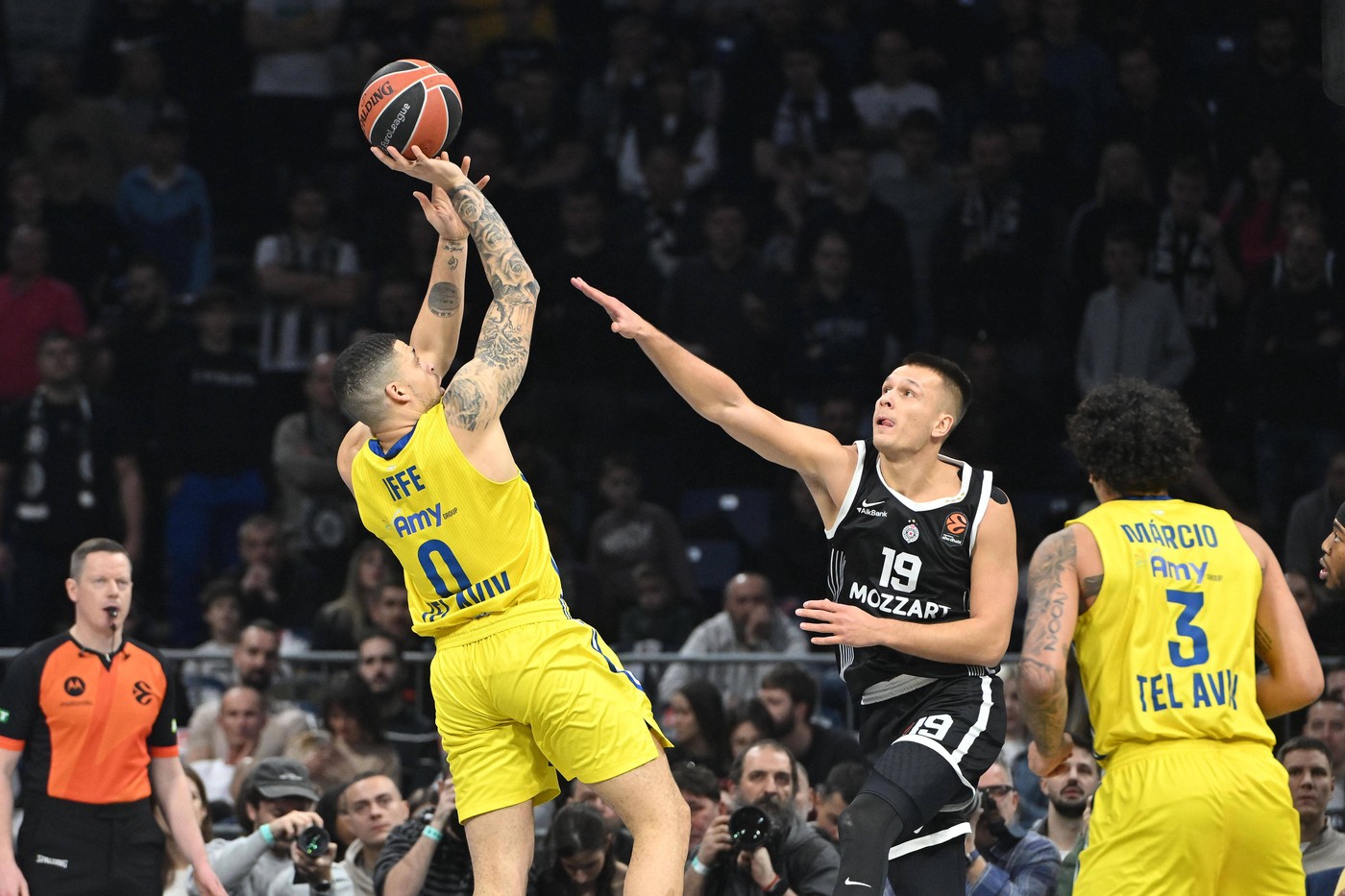 PARTIZAN vs MACCABI TEL AVIV IFFE LUNDBERG Ife Lundberg vs