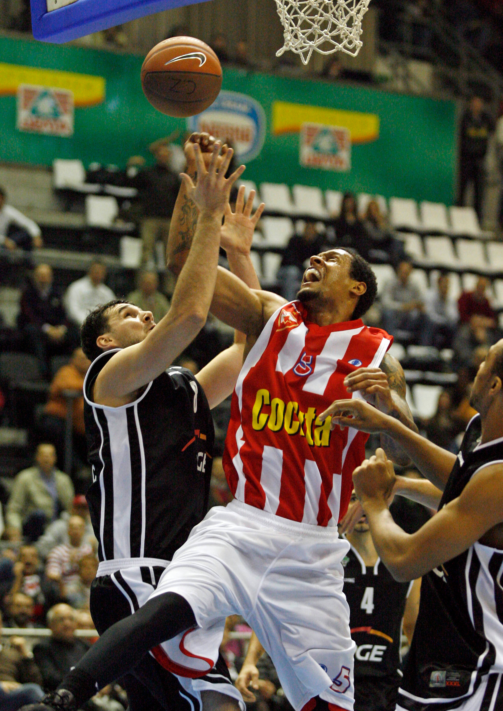 Lawrence Roberts Lorens Sport Kosarka Basketball Evrokup Eurocup ULEB Crvena Zvezda Red Star Beograd Belgrade Srbija Serbia Turow Poljska Poland 9.12.2008. photo: Pedja Milosavljevic / STARSPORT