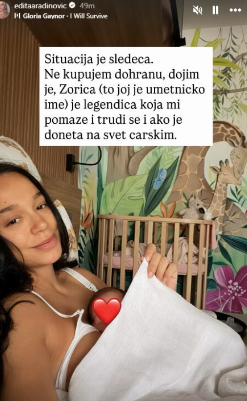 Printskrin Instagram/editaaradinovic