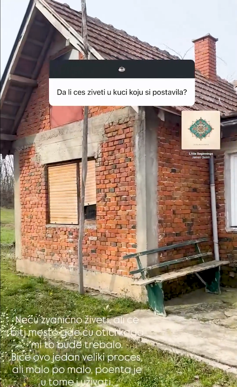 Teodora Džehverović kupila oronulu kuću