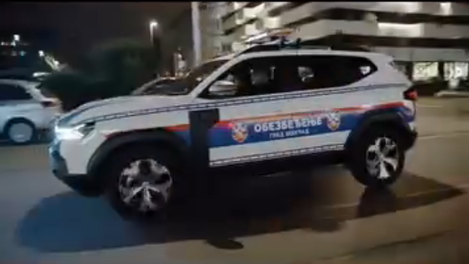 Obezbeđenje grada Beograda automobil