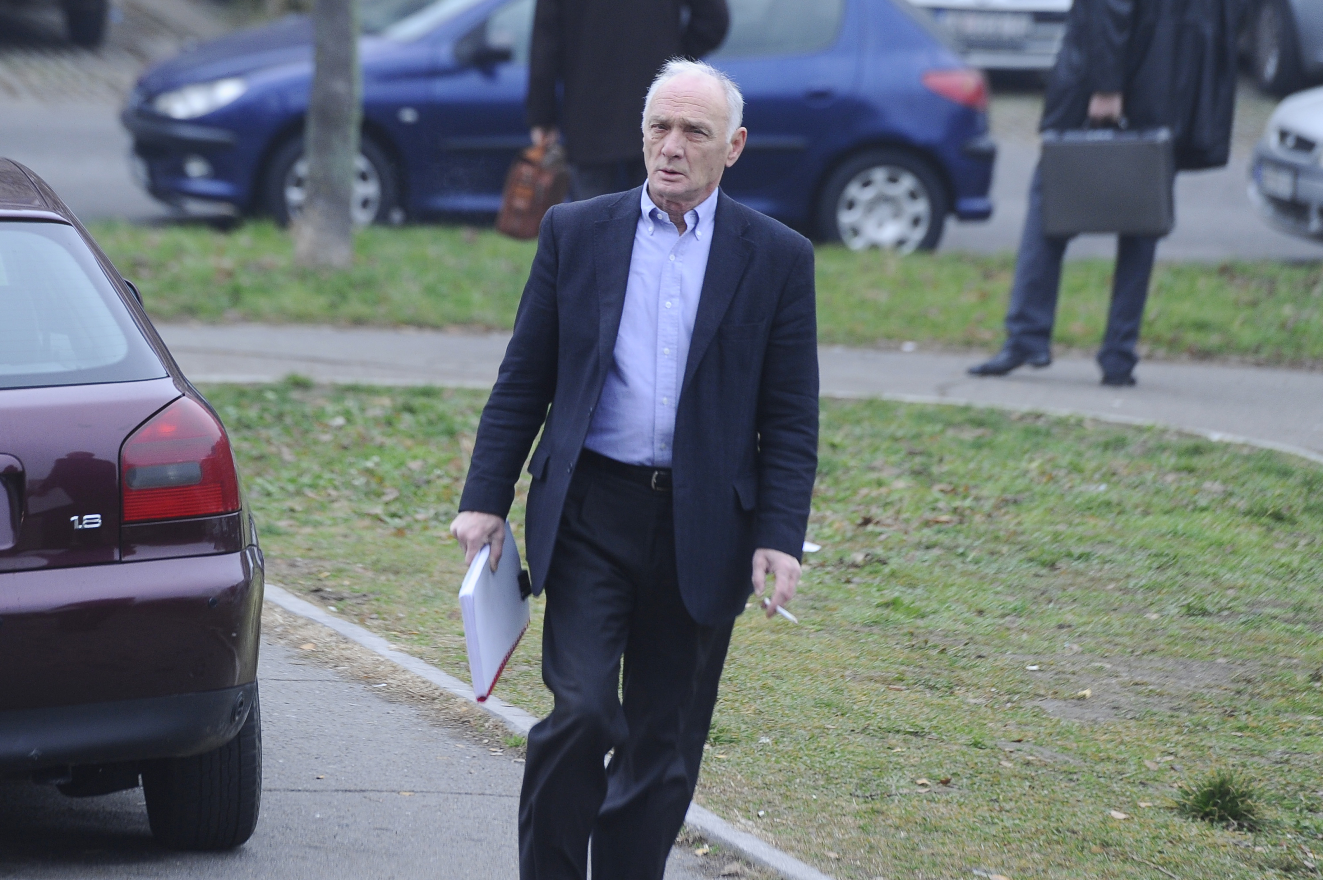 BEOGRAD 16.12.2015 Nikola Barovic, advokat, sudjenje povodom zaostavstine Josipa Broza Tita, Prvi osnovni sud na Novom Beogradu RAS/foto vesna lalic