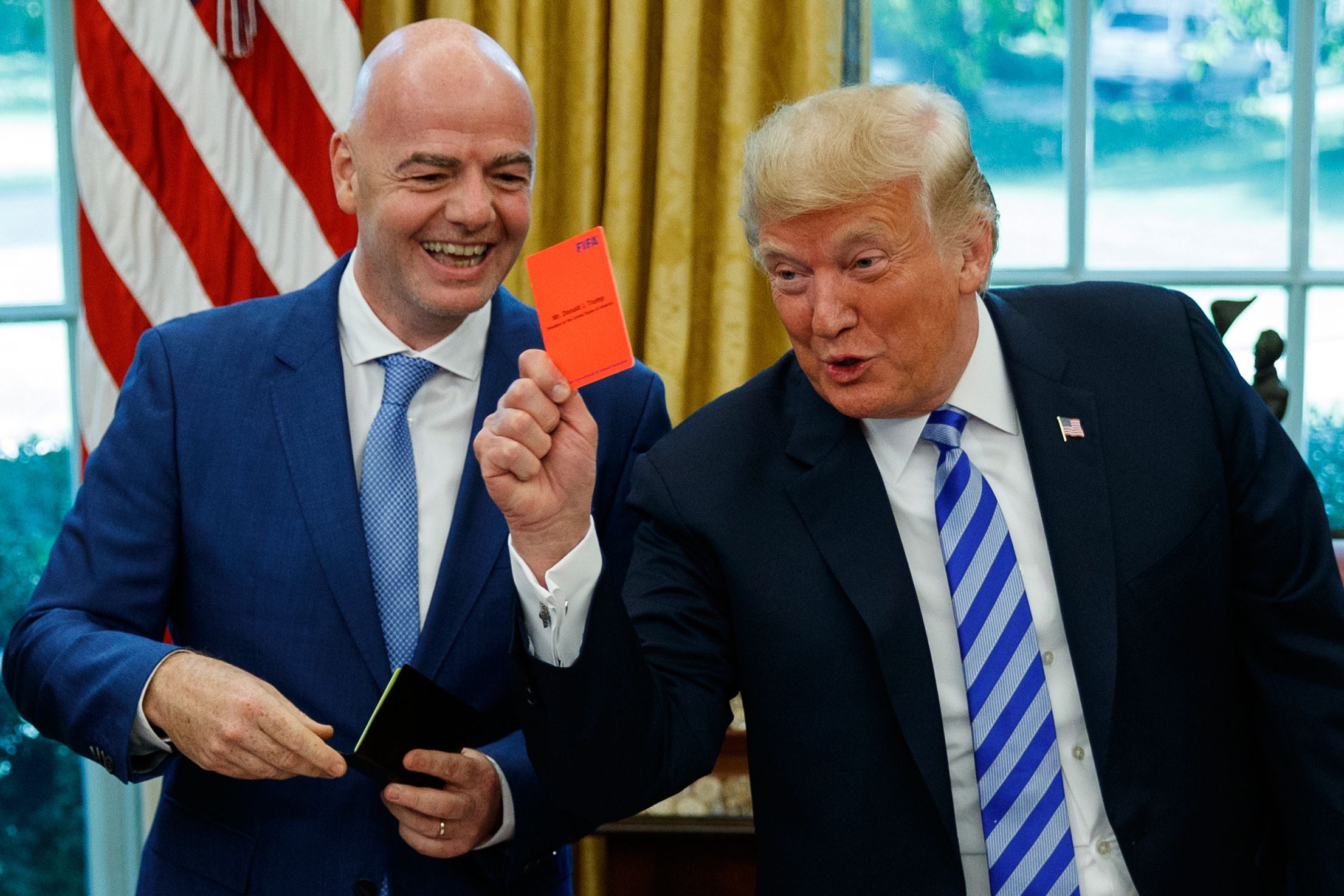 Đani Infantino i Donald Tramp.jpg