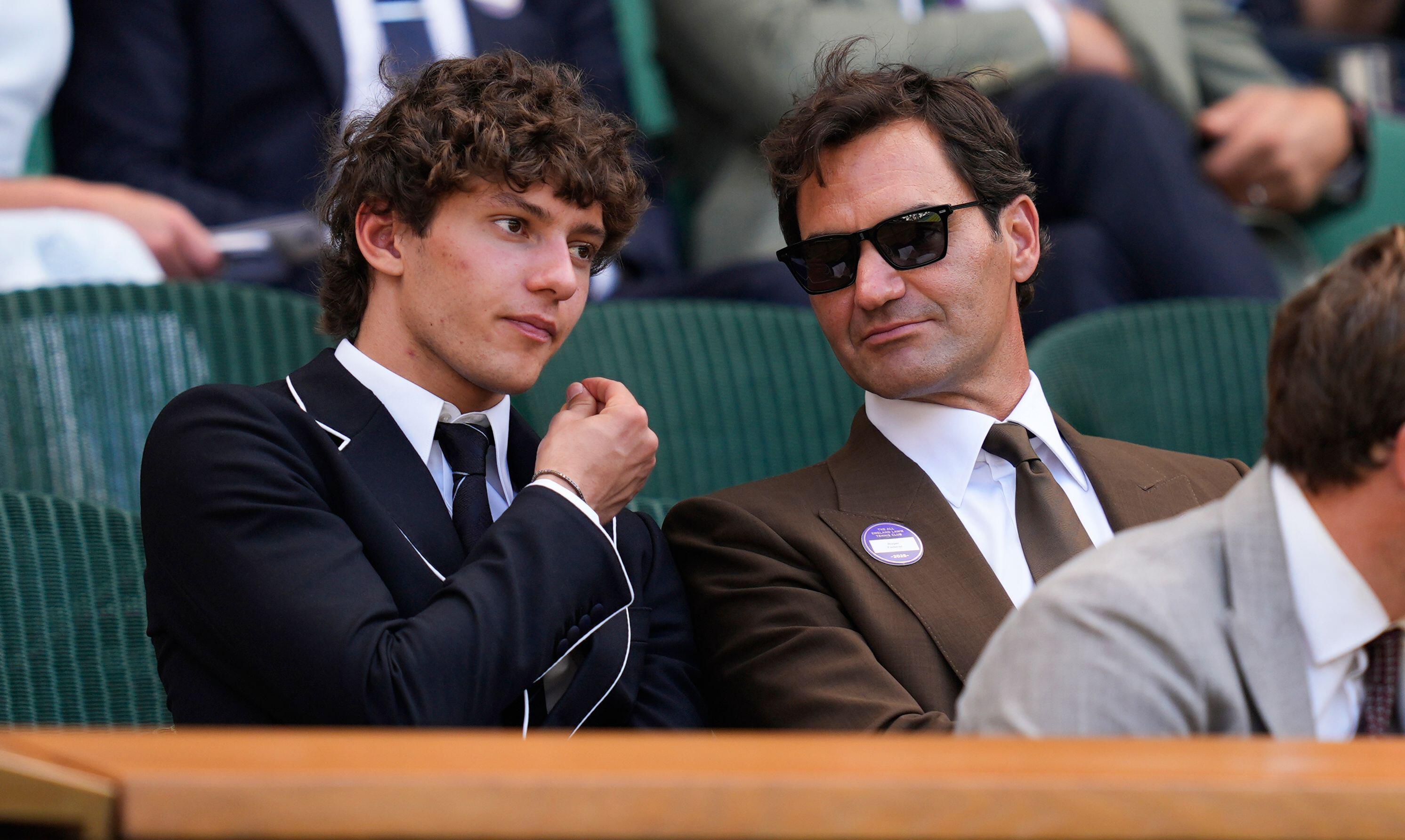 Kimi Antoneli i Rodžer Federer