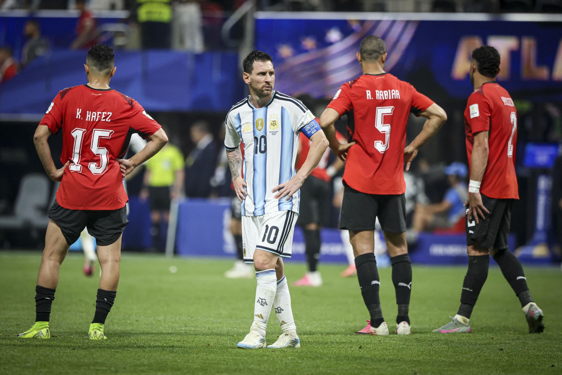 Lionel Messi 10 (Argentine) - Match de 8ème de finale "Argentine - Egypte (3-2)"