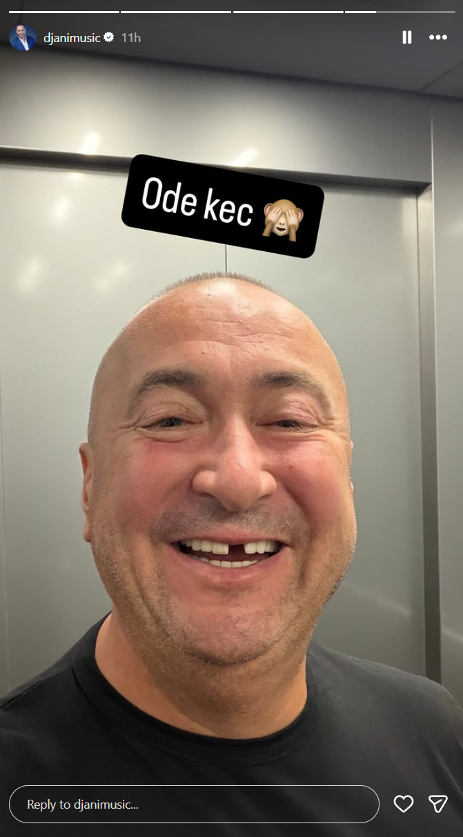 Foto: Printskrin Instagram djanimusic / Radiša Trajković Đani