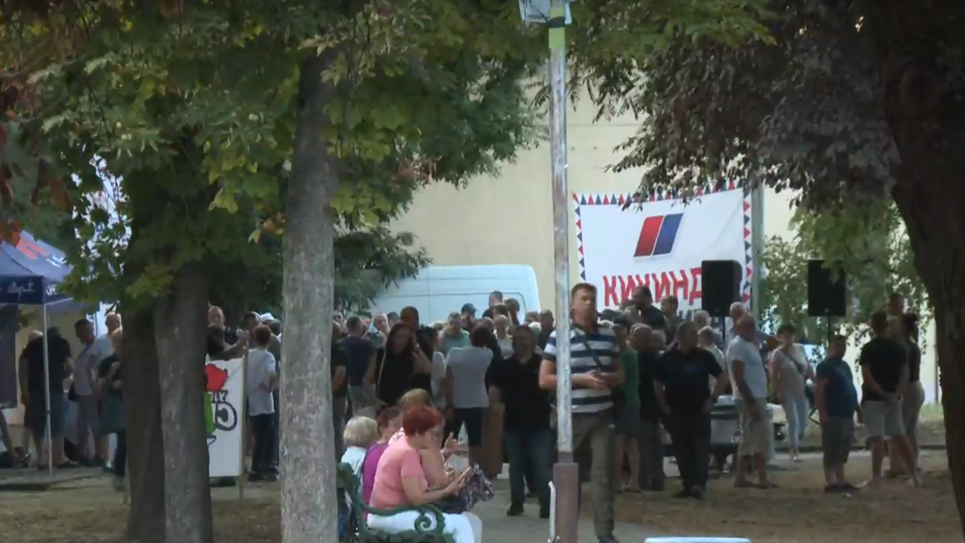 Banatsko Veliko Selo Disovi dani SNS štandovi