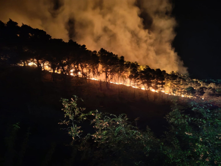 Veliki požari na Braču