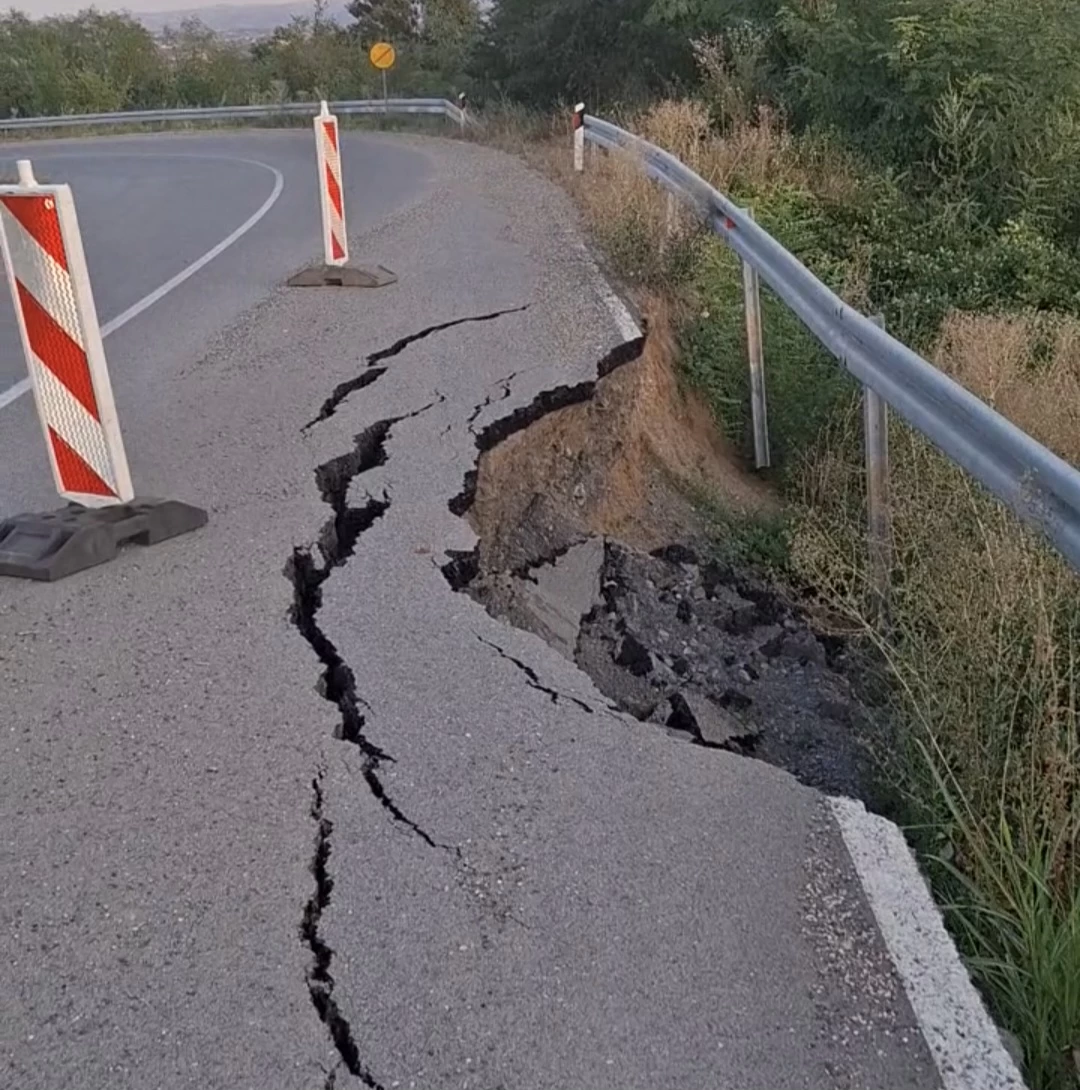 Asfalt propao na putu Šabac–Tekeriš