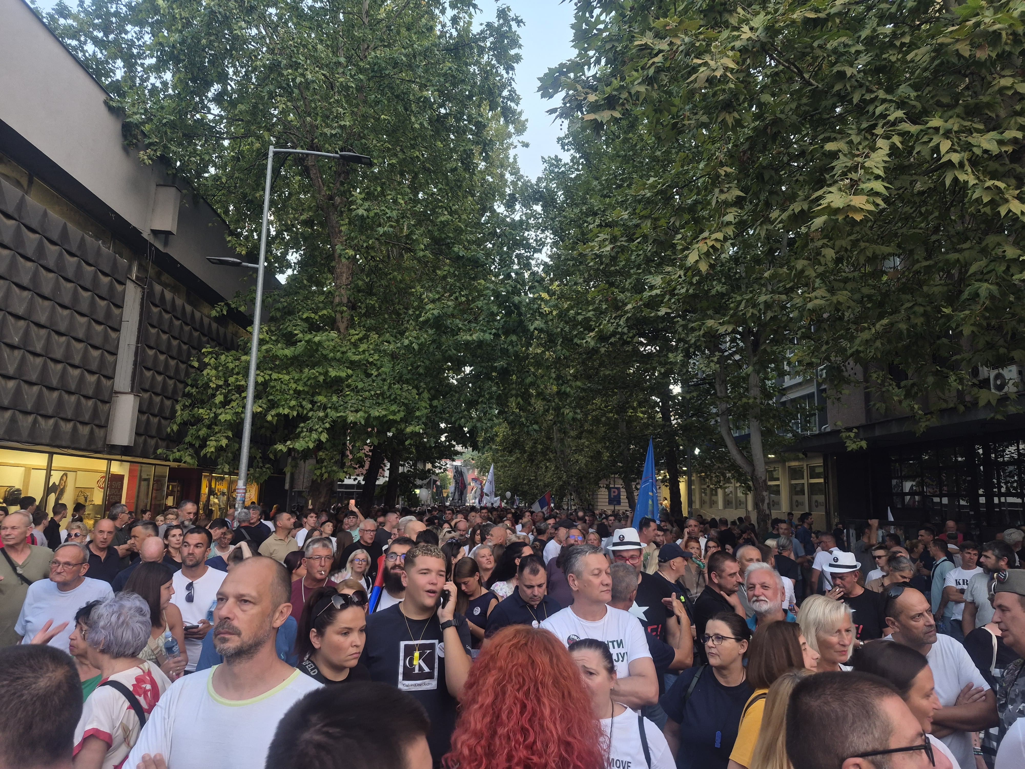 Protest Valjevo pamti