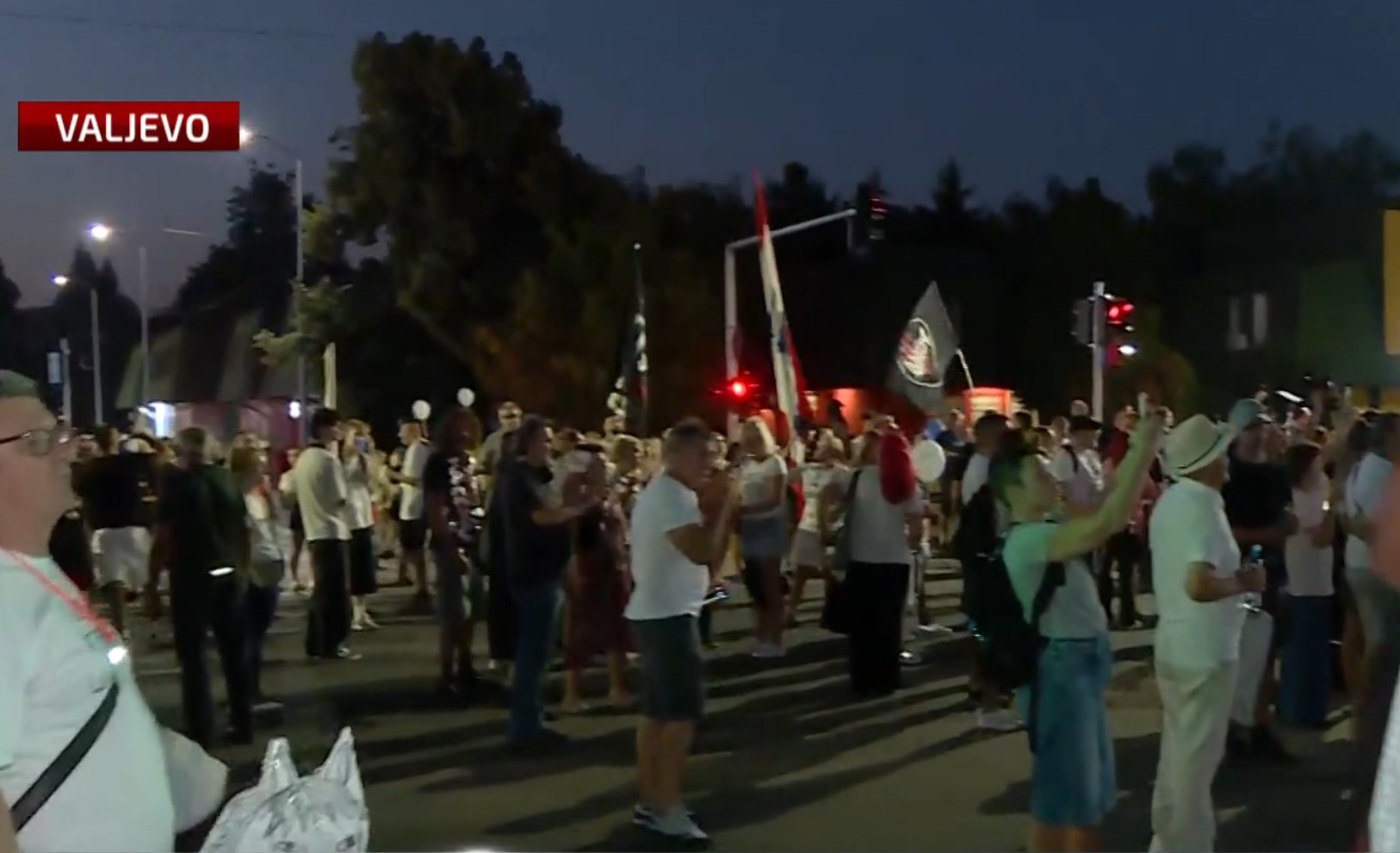 Protest Valjevo pamti