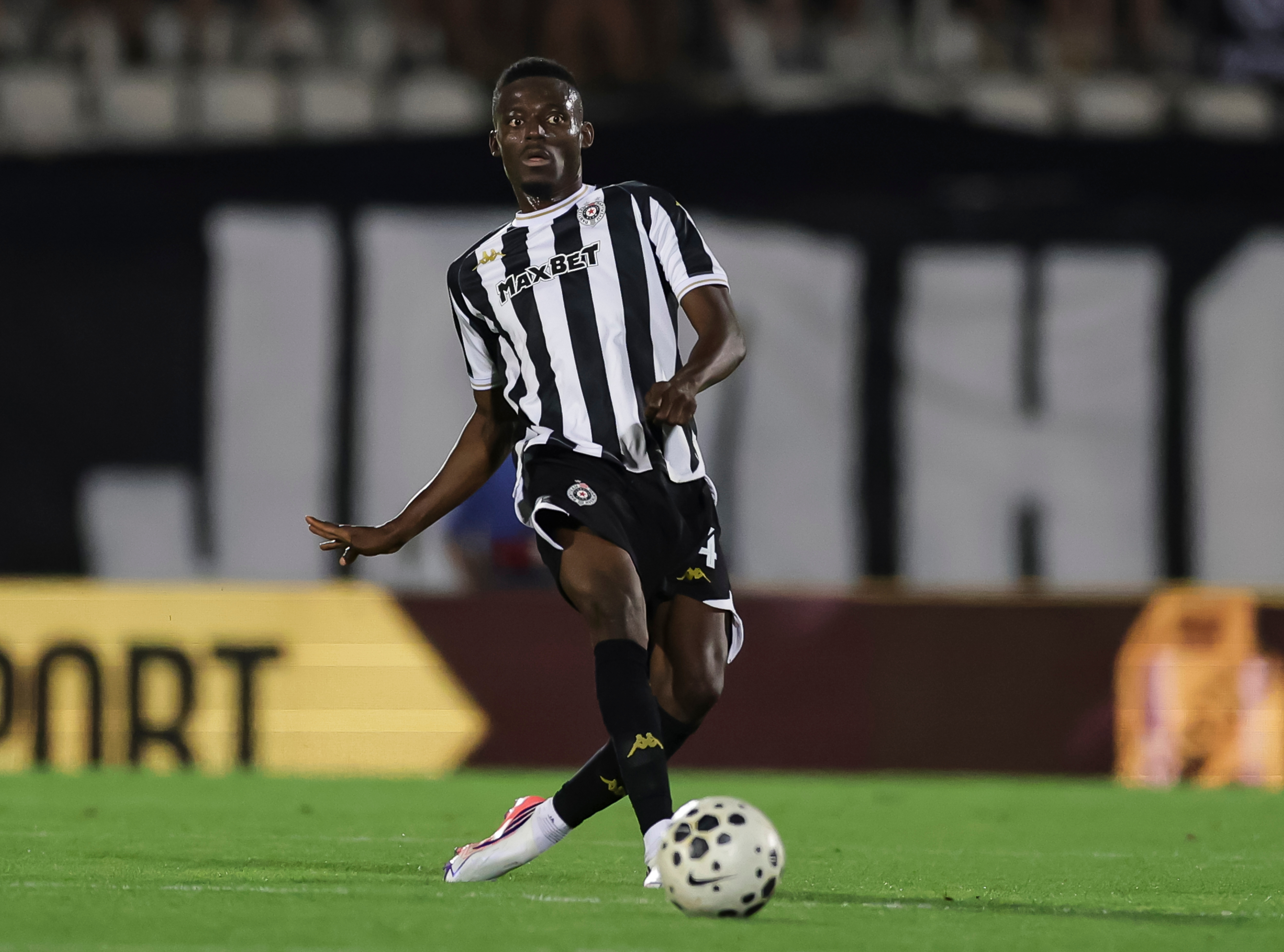 during the Mozzart Super Liga 2026/2027 match between Partizan and Radnicki 1923 Kragujevac at stadium FK Partizan on August 16, 2026 in Belgrade, Serbia. (Photo by Srdjan Stevanovic/Starsport.rs ©)