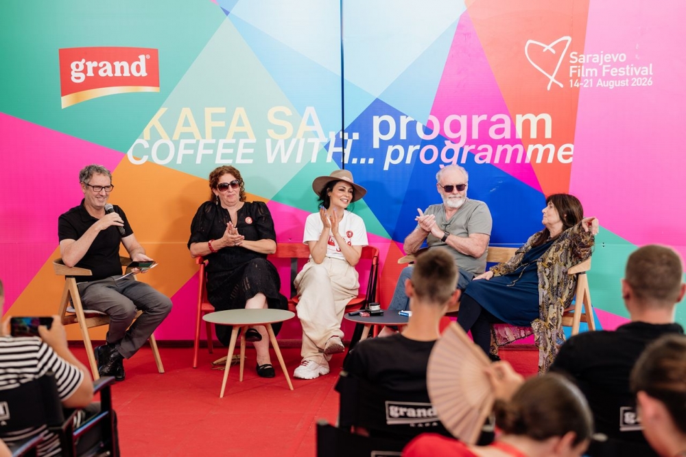 Ekipa filma Palestina 36 u Sarajevu Foto Sarajevo film festival Obala art centar