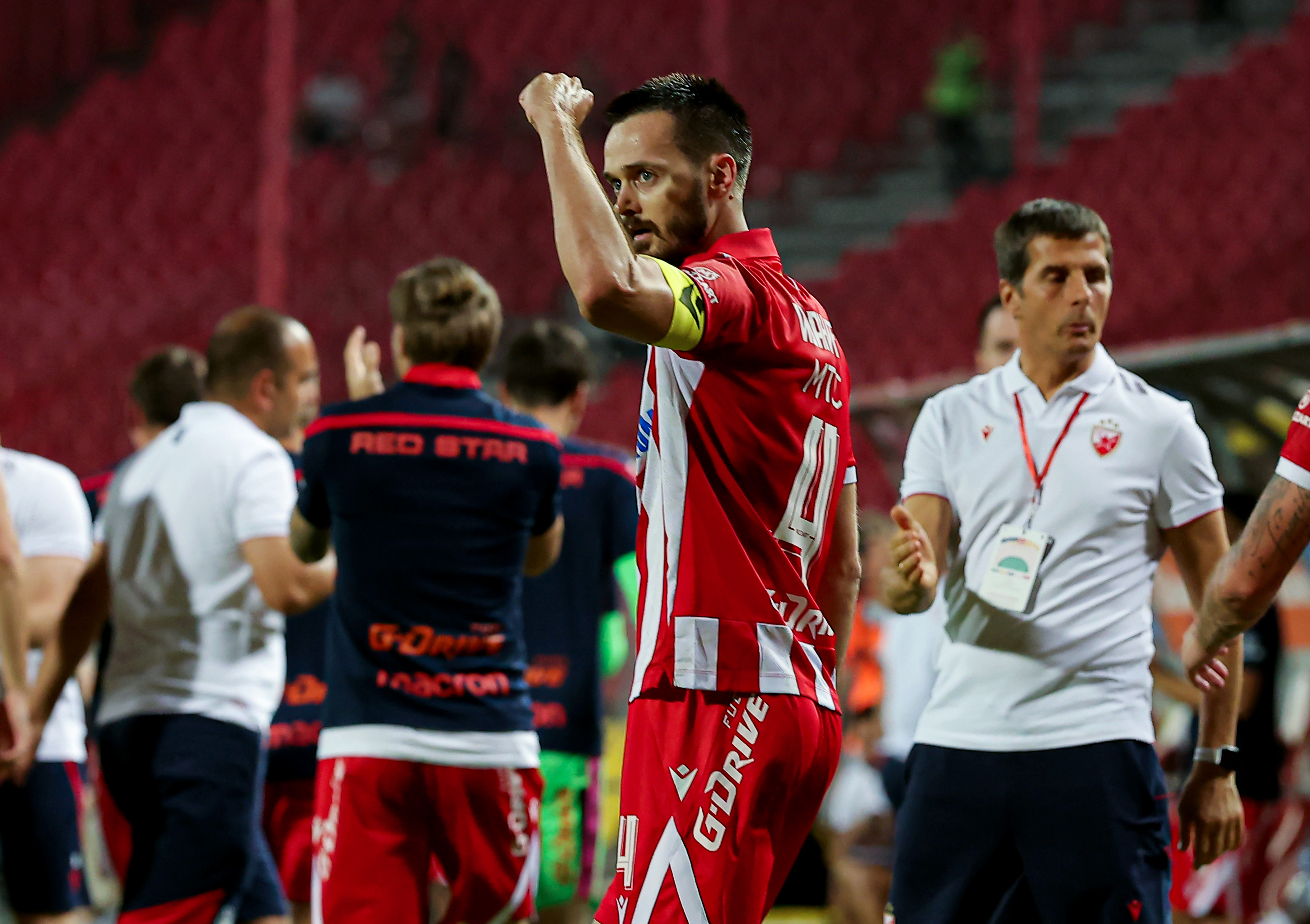 Belgrade, Serbia. 20th August, 2026.  during the UEFA Europa League